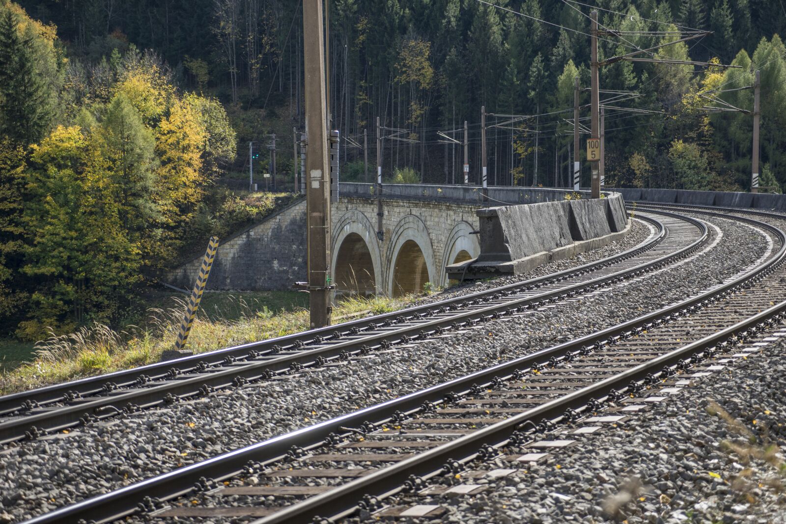 Sony Vario Tessar T* FE 24-70mm F4 ZA OSS sample photo. Train, rails, railway photography