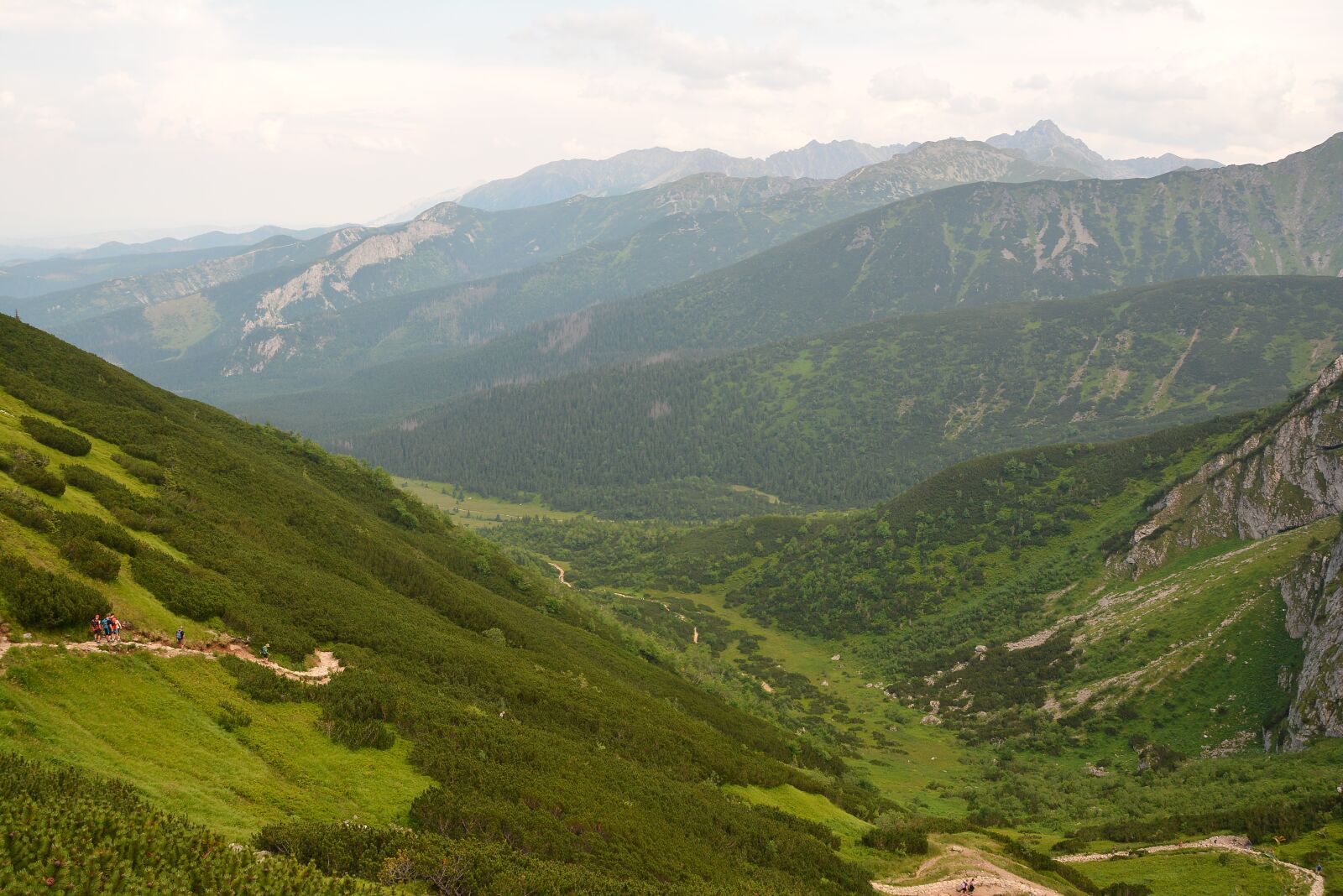 Nikon D7100 sample photo. Mountains, tatry, top view photography
