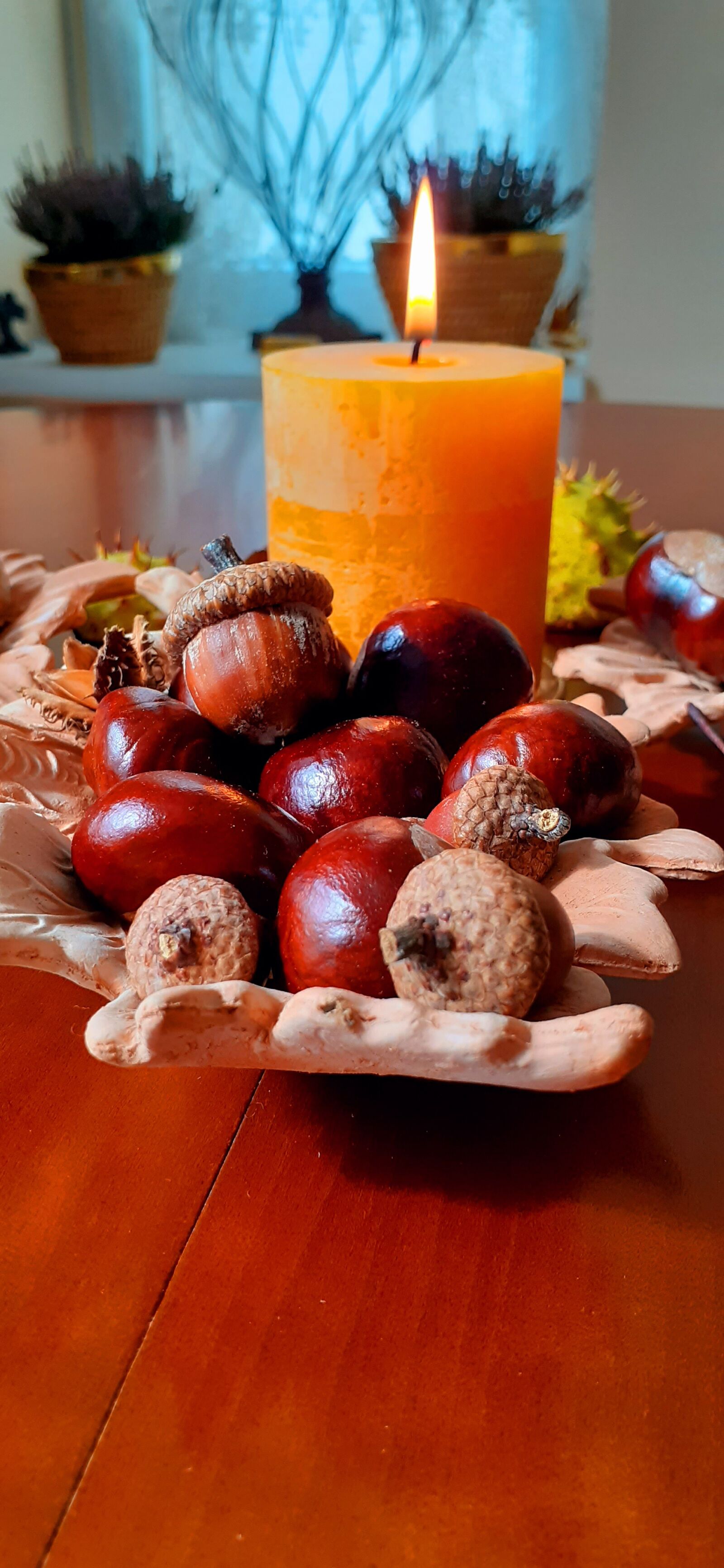 Samsung SM-A202F sample photo. Candle, autumn, brown photography