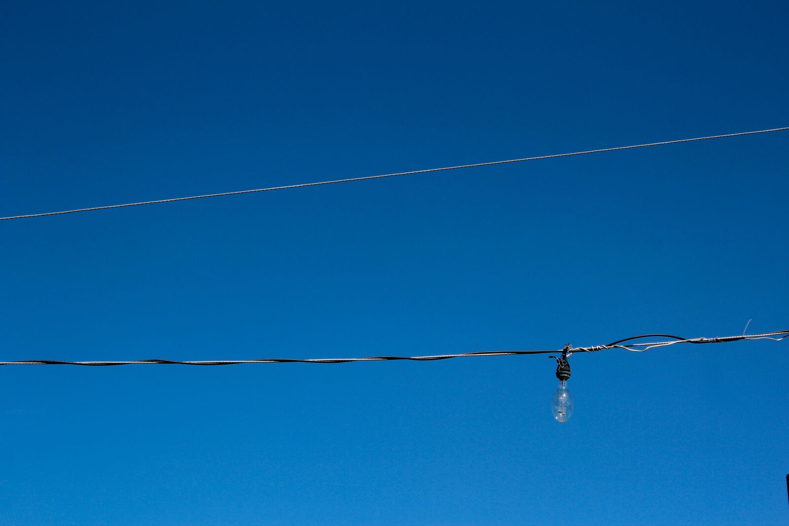 Canon EOS 600D (Rebel EOS T3i / EOS Kiss X5) sample photo. Power line, electricity, line photography