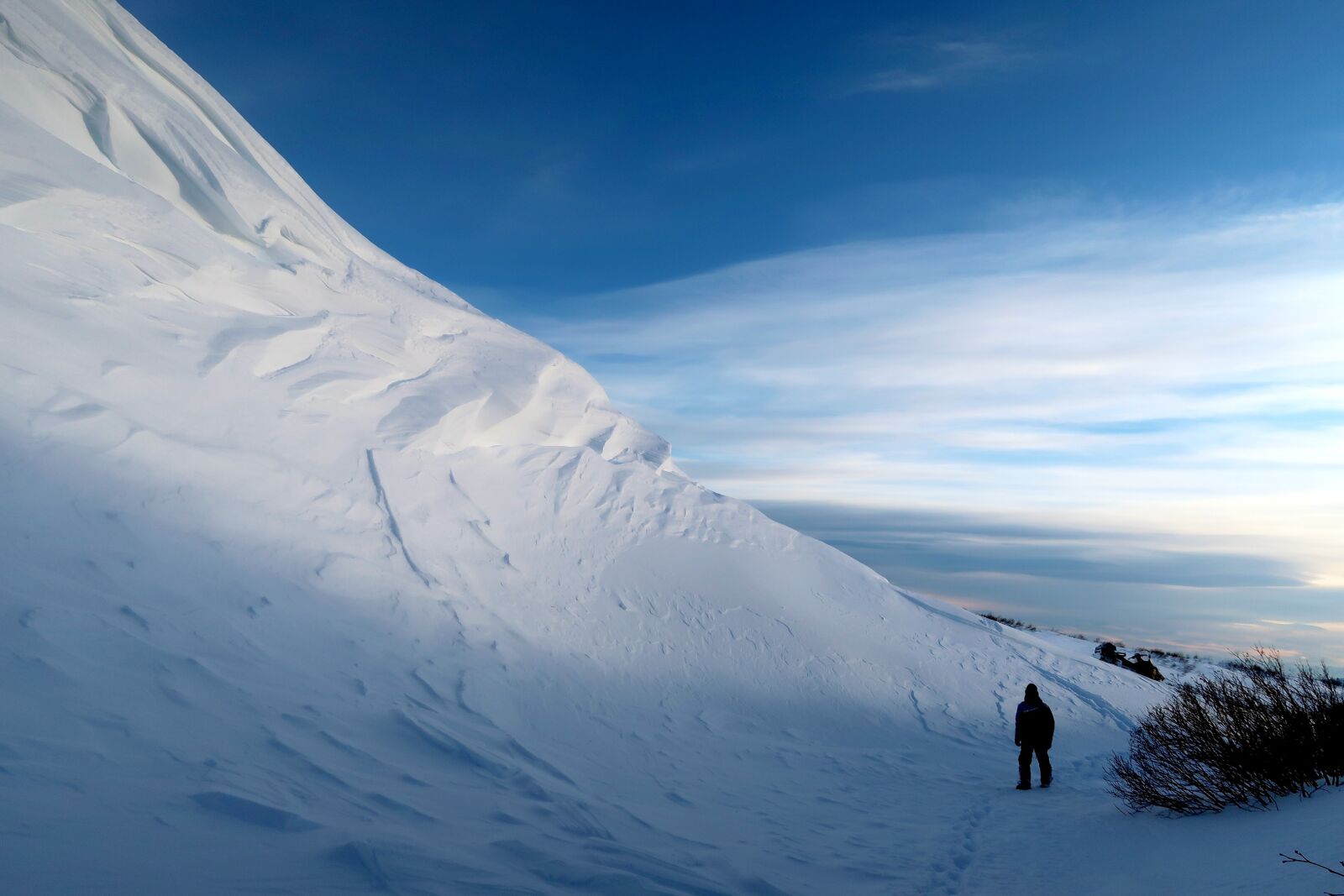 Canon PowerShot G7 X Mark II sample photo. Snow, winter, snow cornice photography