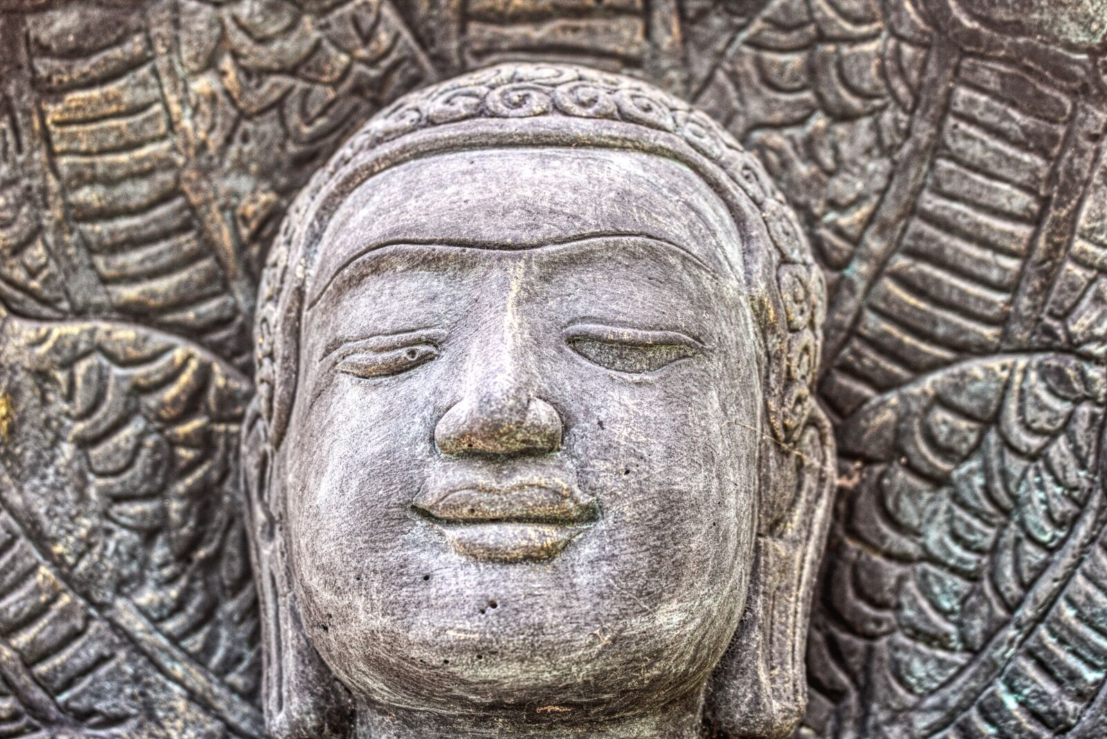 Canon EOS 750D (EOS Rebel T6i / EOS Kiss X8i) sample photo. Buddha, face, head photography