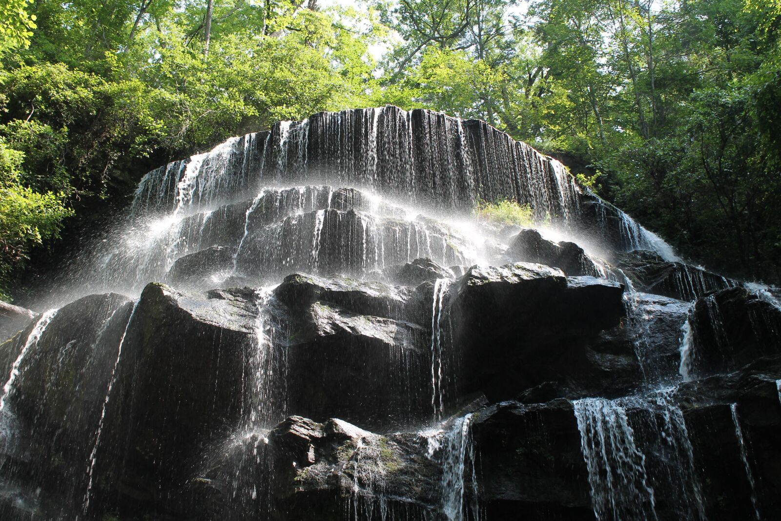 Canon EOS 1100D (EOS Rebel T3 / EOS Kiss X50) sample photo. Waterfall, water, nature photography