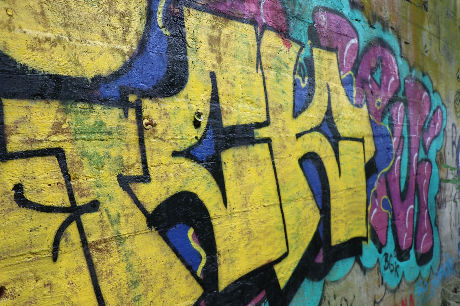 Canon EF-S 18-135mm F3.5-5.6 IS USM sample photo. Grafitti, art, wall photography
