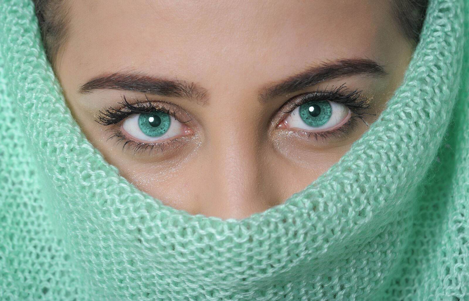 Nikon D700 sample photo. Model, eyes, portrait photography