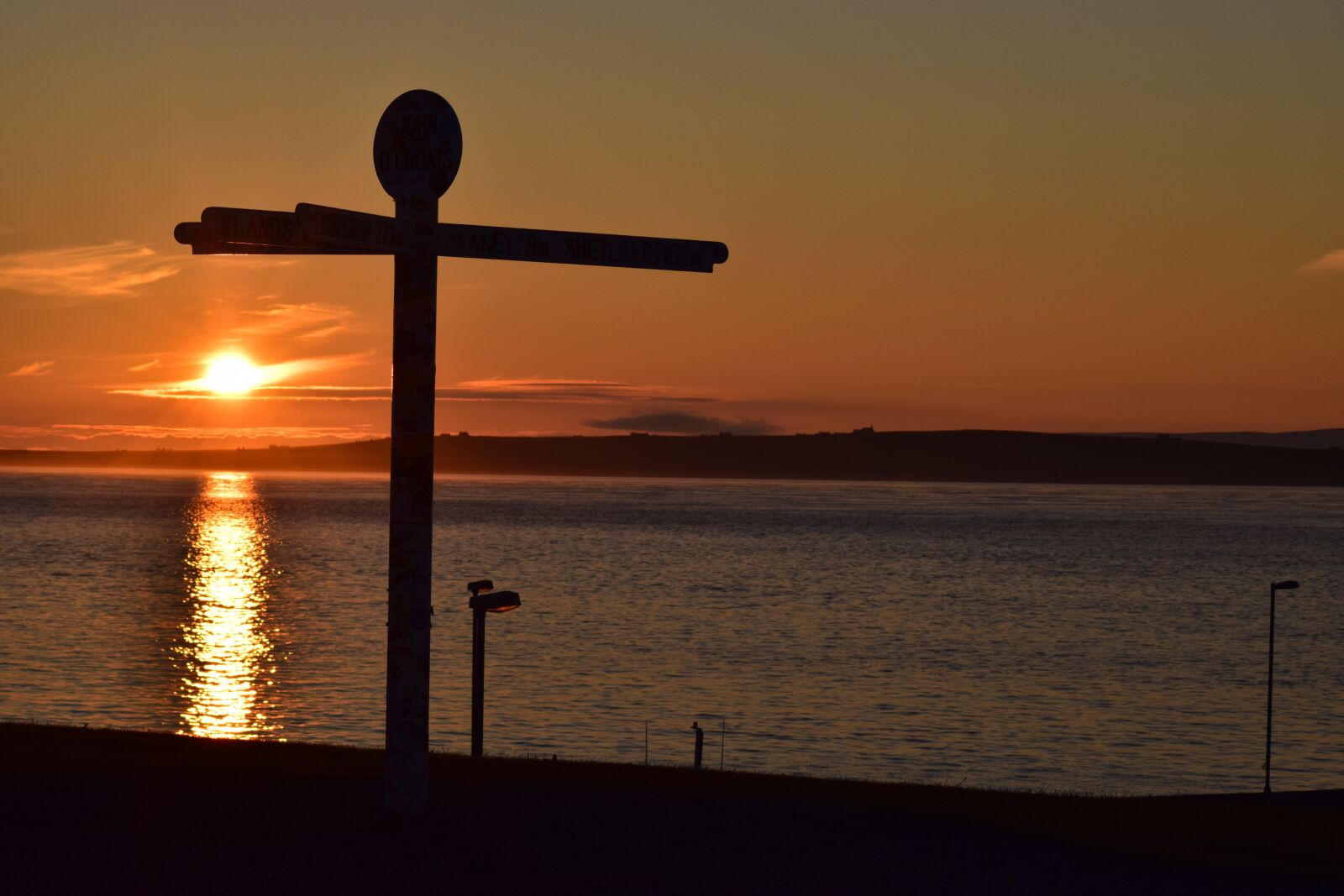 Nikon D5300 sample photo. Sign, sunset, silhouette photography