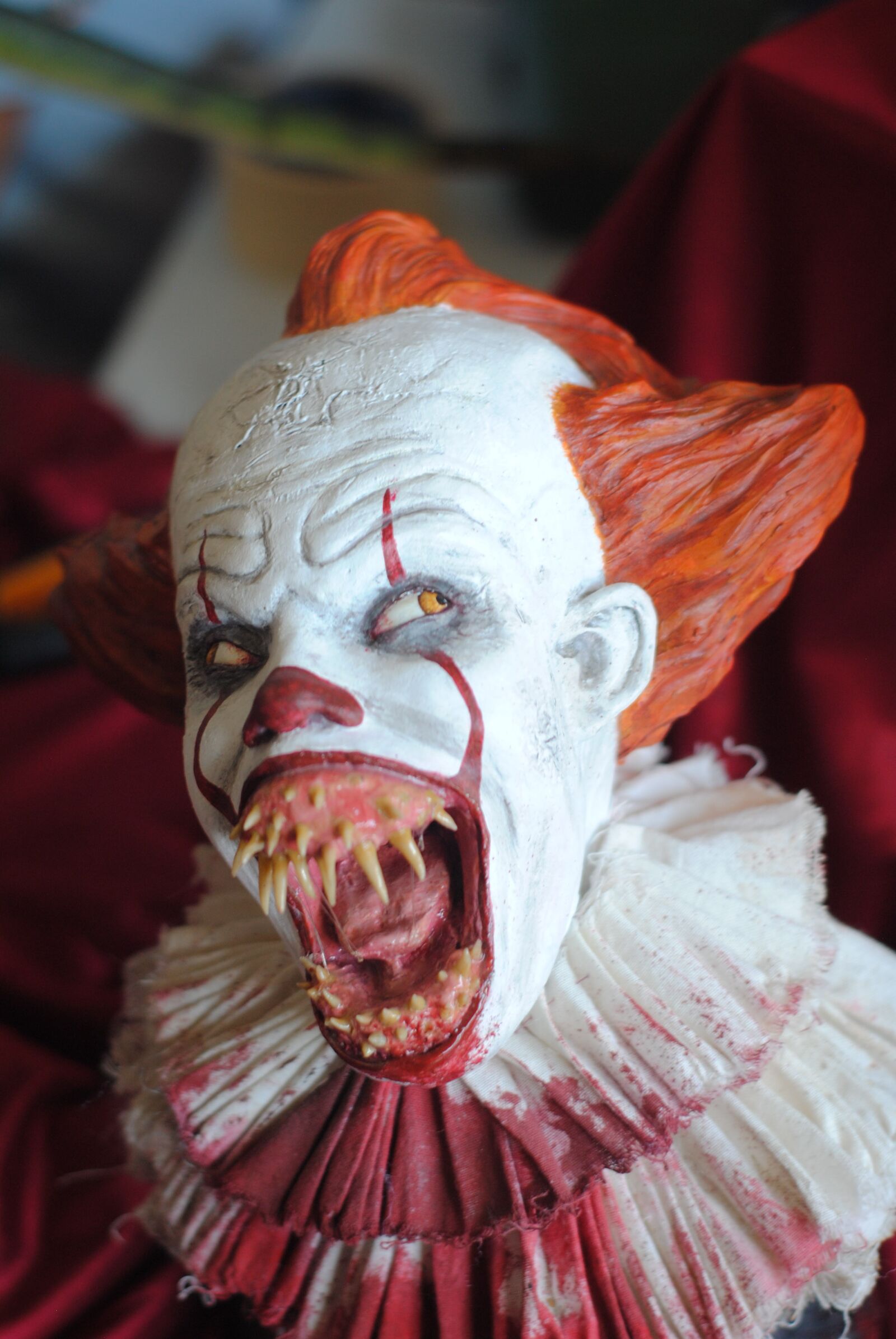 Nikon D3000 sample photo. Clown, terror, scary photography
