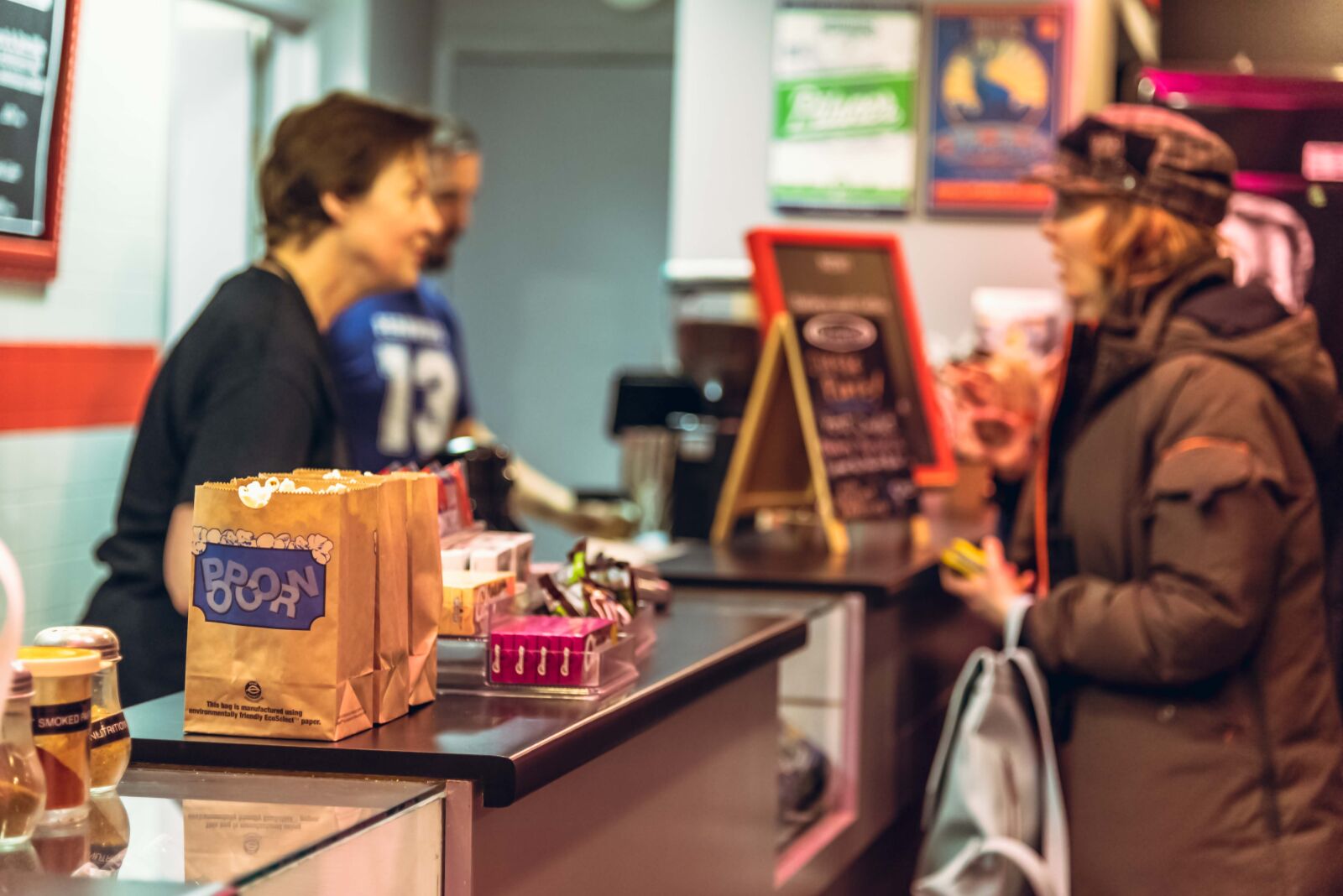 Nikon D750 sample photo. Indoors, movie theatre, customer photography