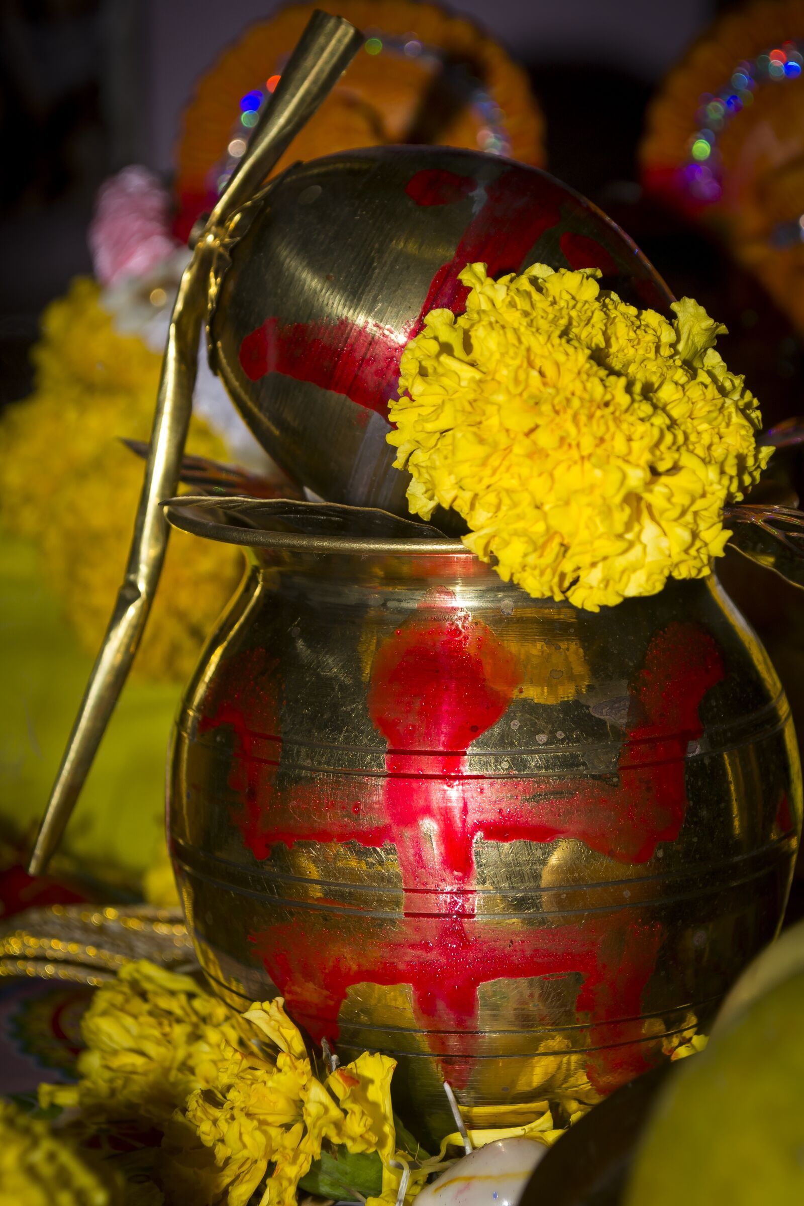 Nikon D3100 sample photo. India, copperjar, jar photography