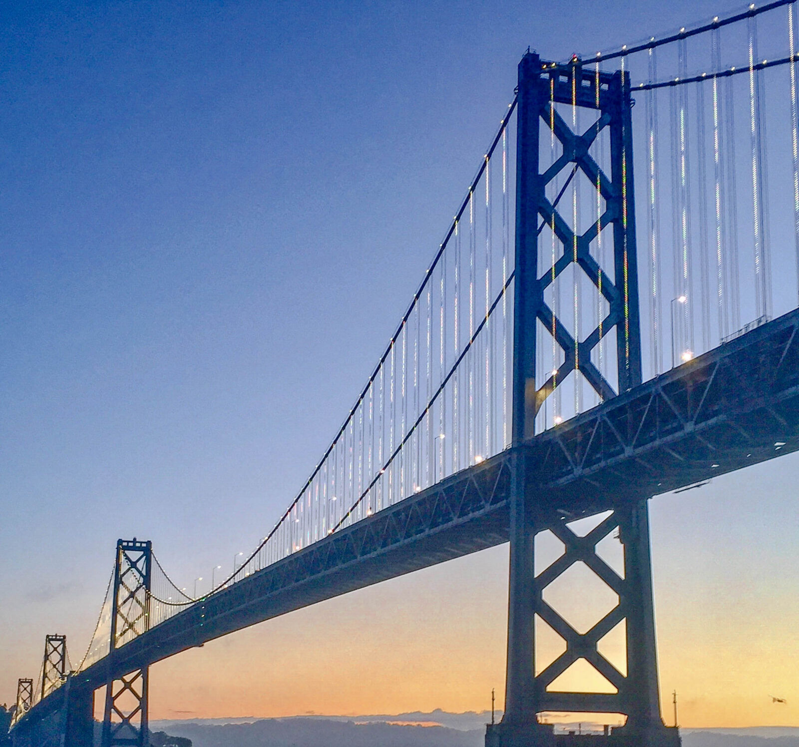 iPhone 6 back camera 4.15mm f/2.2 sample photo. Bay, bridge, san, francisco photography