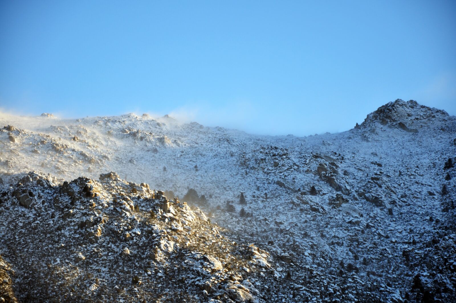 Nikon D90 sample photo. Mountain, blizzard, snow photography