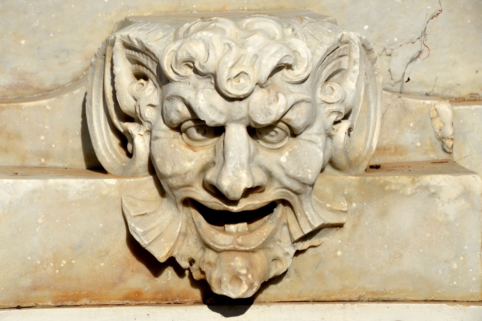 Nikon D5100 sample photo. Devil, stone, figure photography