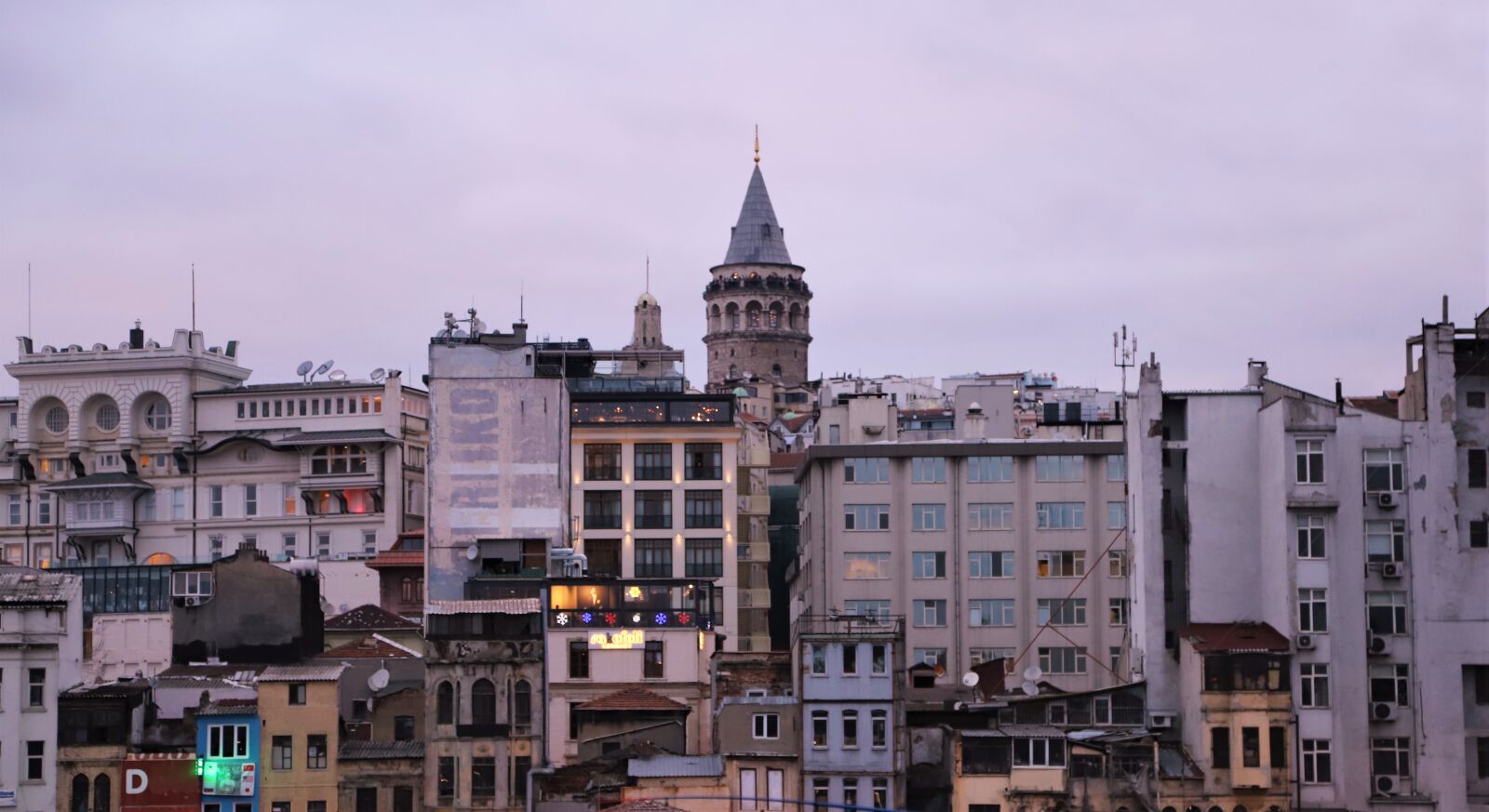 Canon EOS 6D Mark II sample photo. Galata tower, istanbul, landscape photography