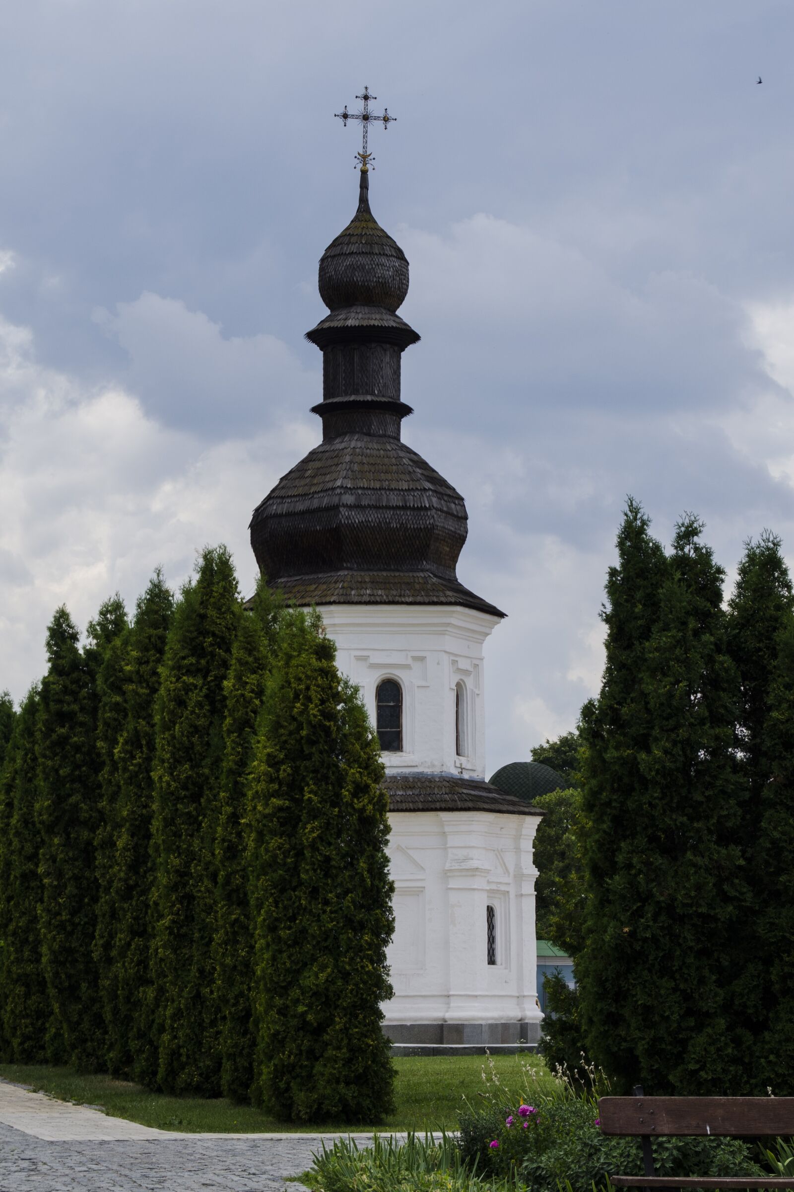 Nikon D5100 sample photo. Church, dome, cross photography