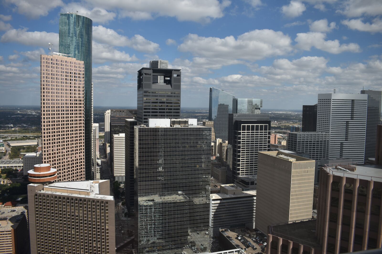 Nikon D3400 sample photo. Houston, houston skyline, skyscrapers photography