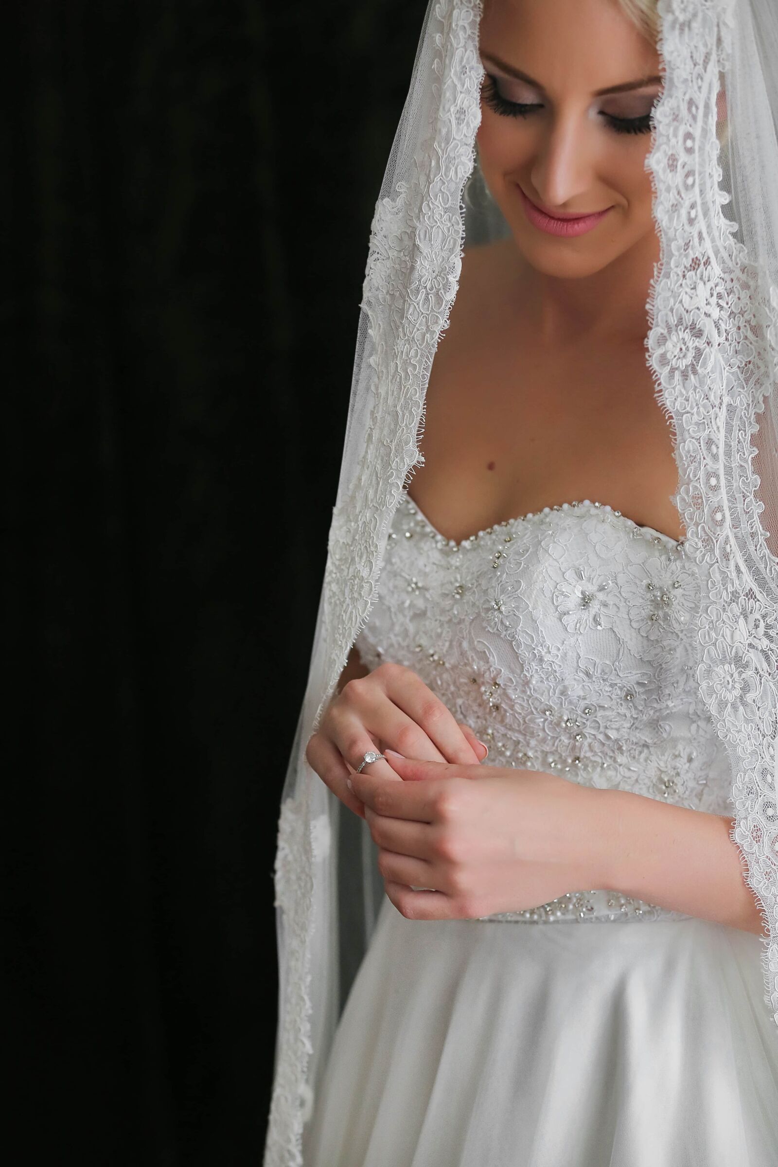 Canon EOS 5D Mark III sample photo. Veil, bride, innocence, wedding photography