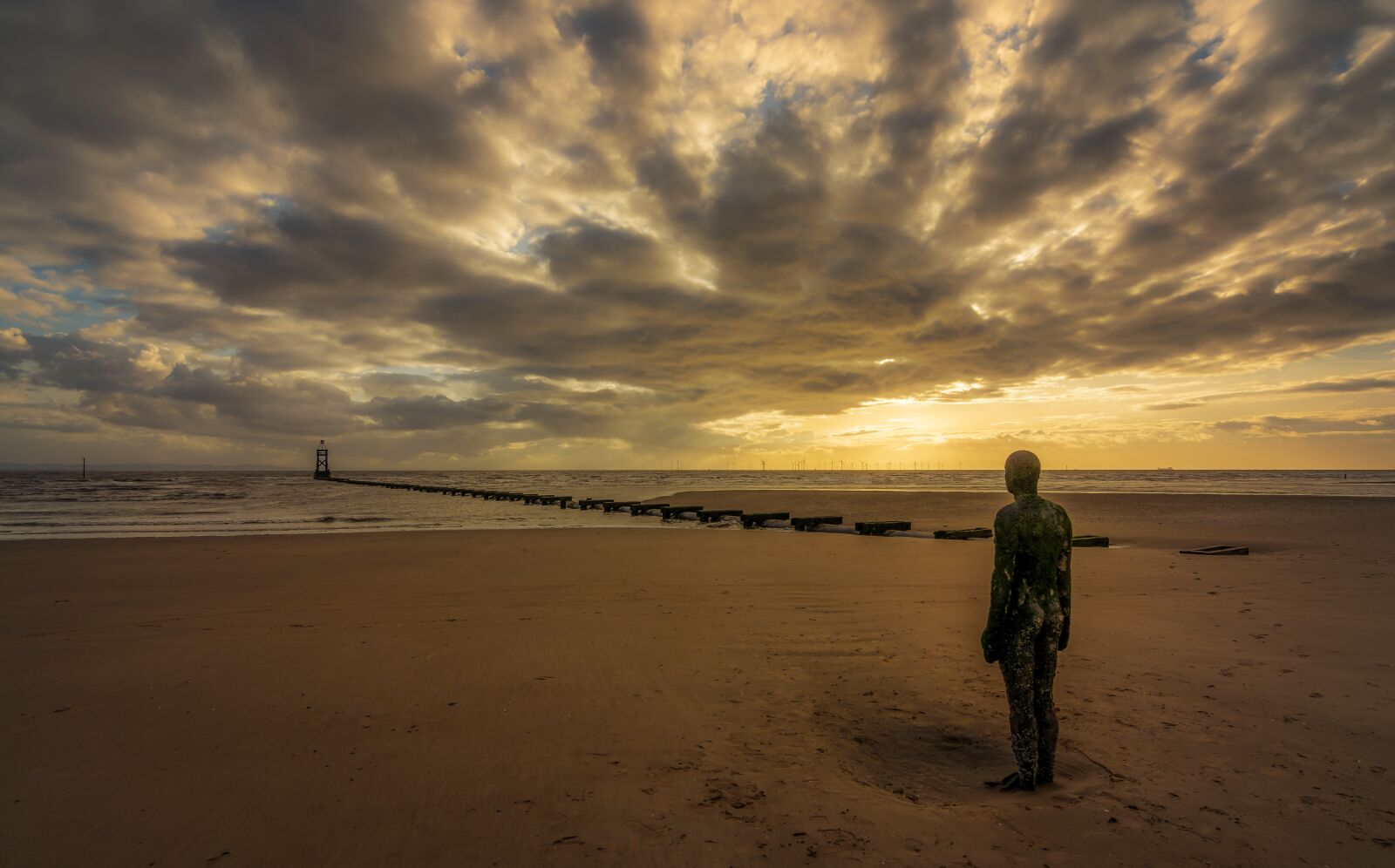 Tokina AT-X Pro 11-16mm F2.8 DX II sample photo. Crosby beach, steel man photography