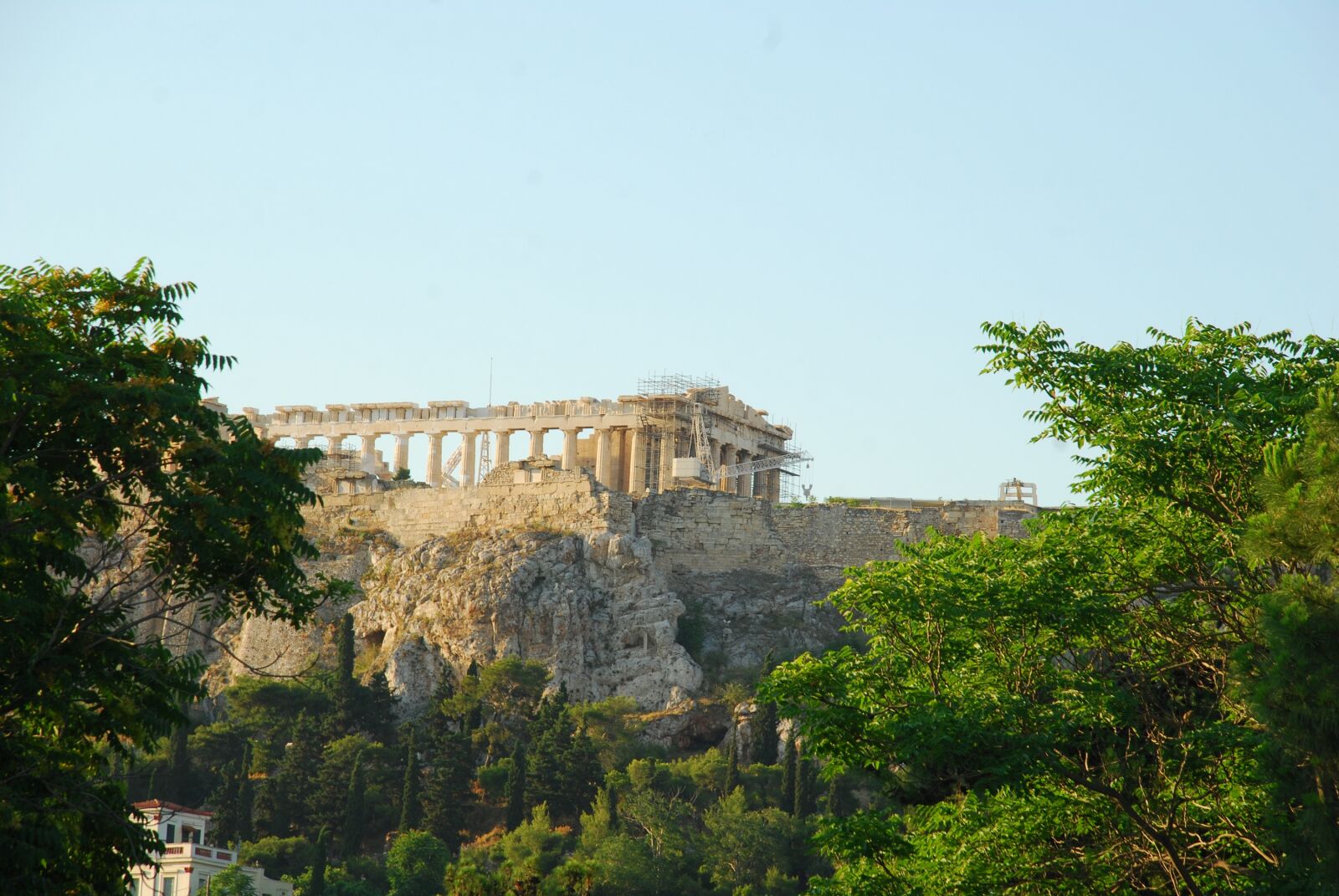 Nikon D80 sample photo. Athens, greece, acropolis photography
