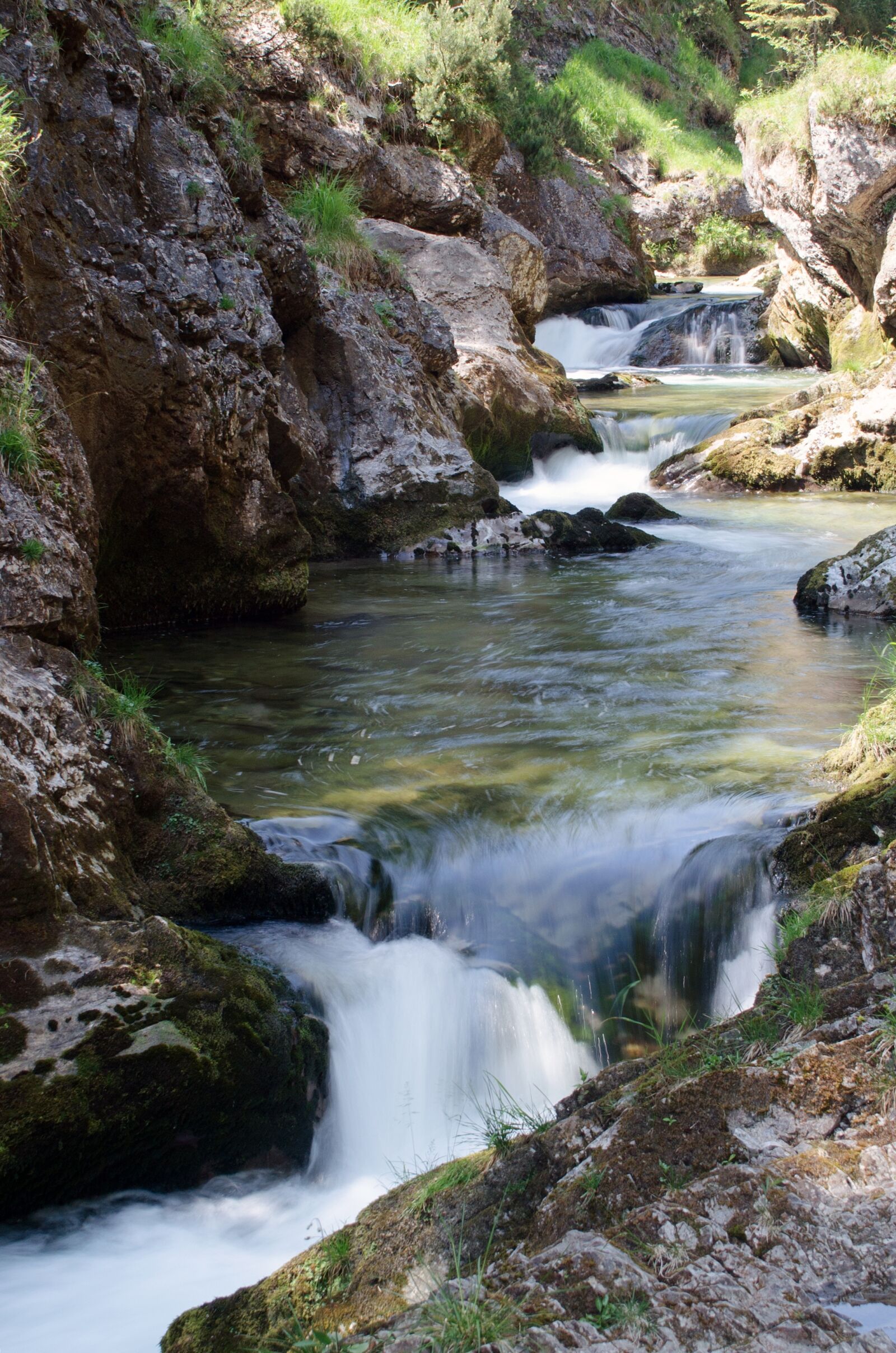 Nikon D5100 sample photo. White creek canyon, water photography