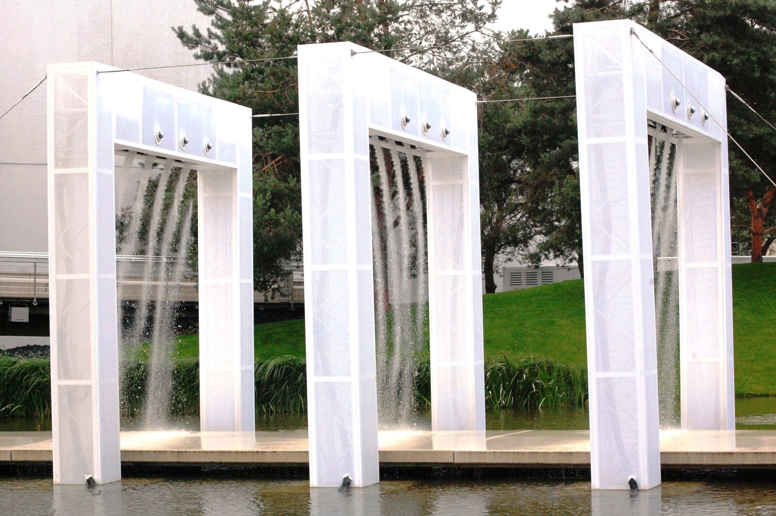 Nikon D40 sample photo. Water, architecture, bridge photography
