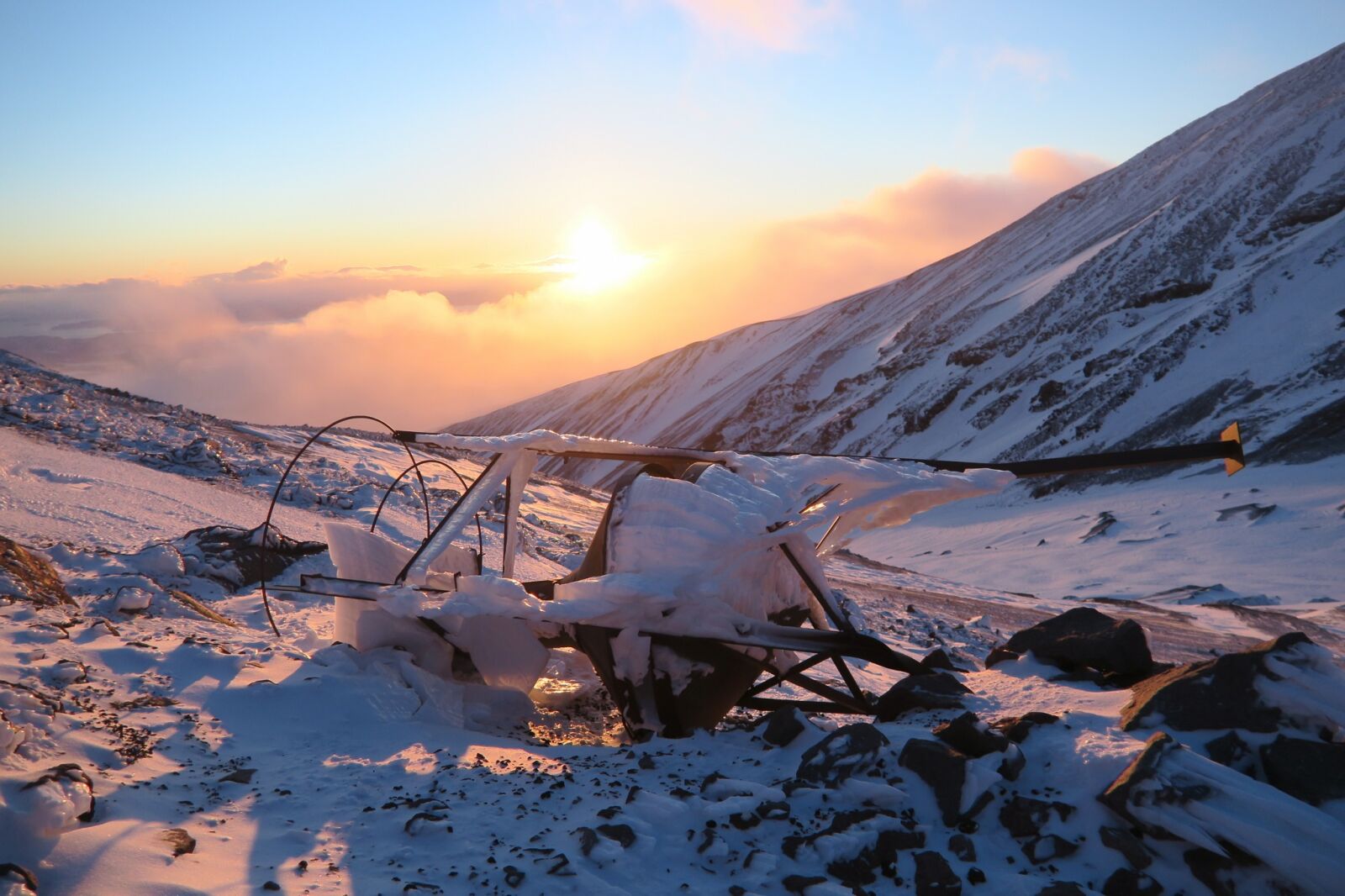 Canon PowerShot G7 X sample photo. Winter, mountains, sunset photography