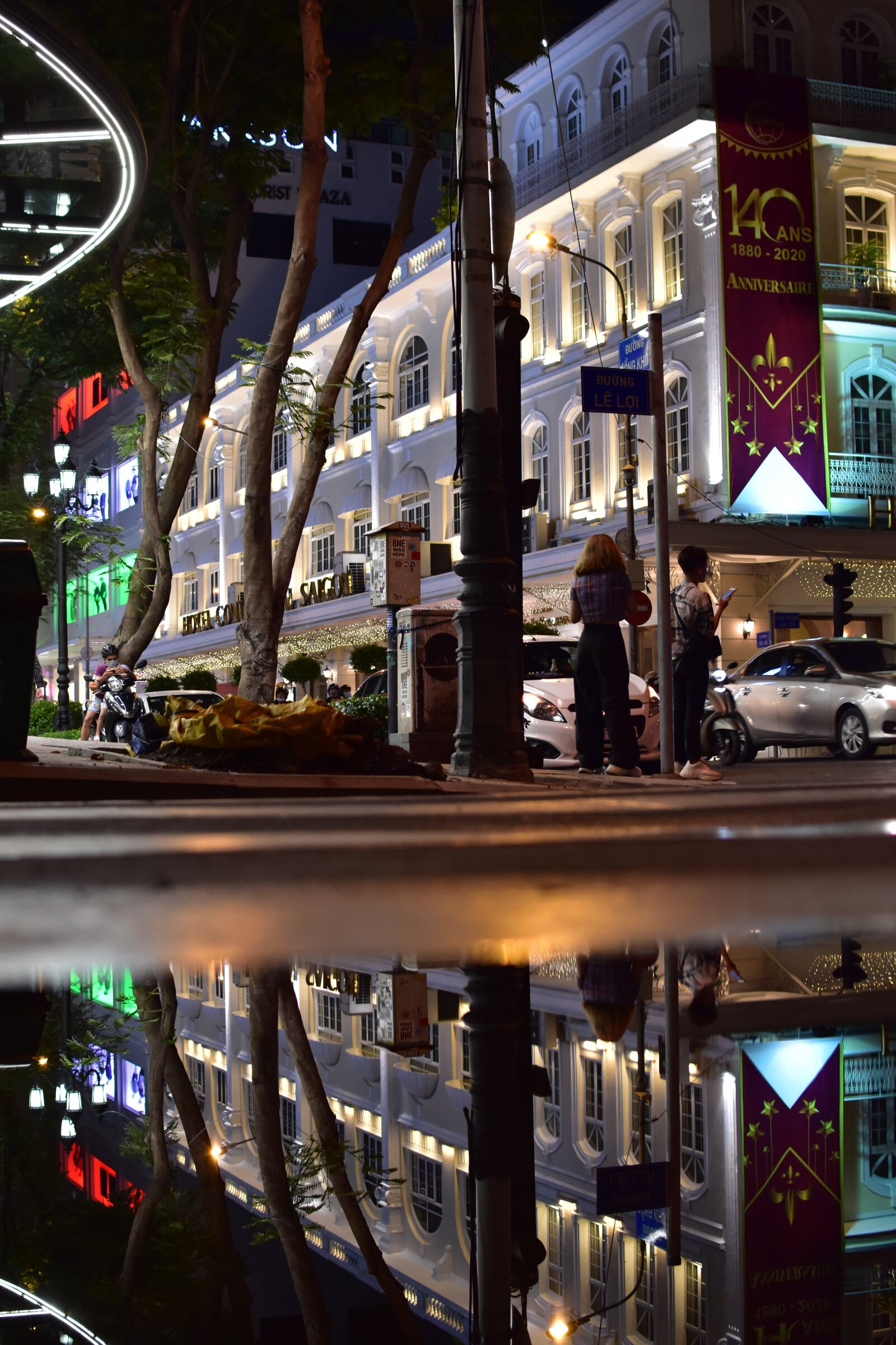 Nikon D3400 sample photo. Scene, night, saigon photography