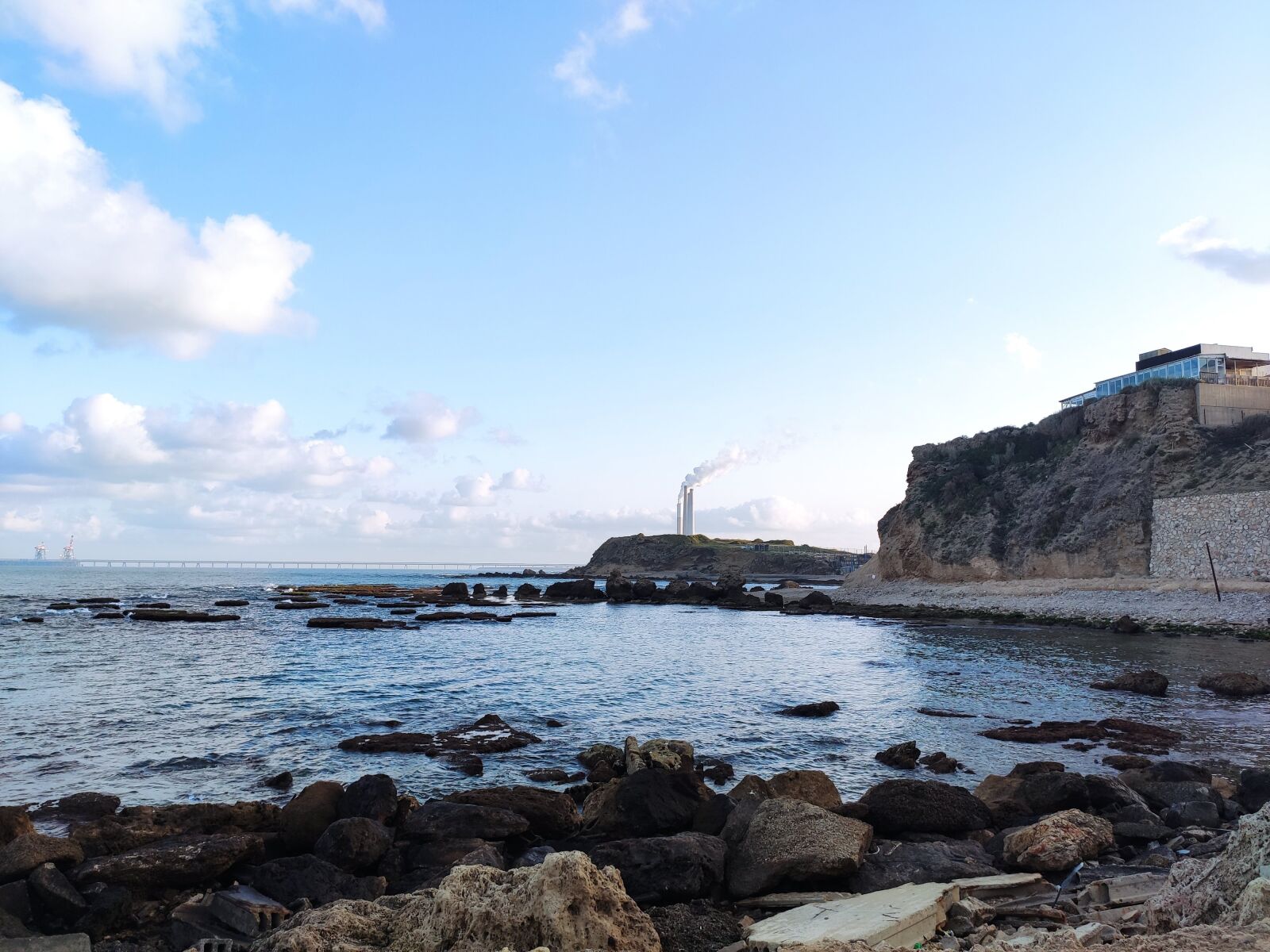 Xiaomi Mi 9T sample photo. Sea, rocks, water photography