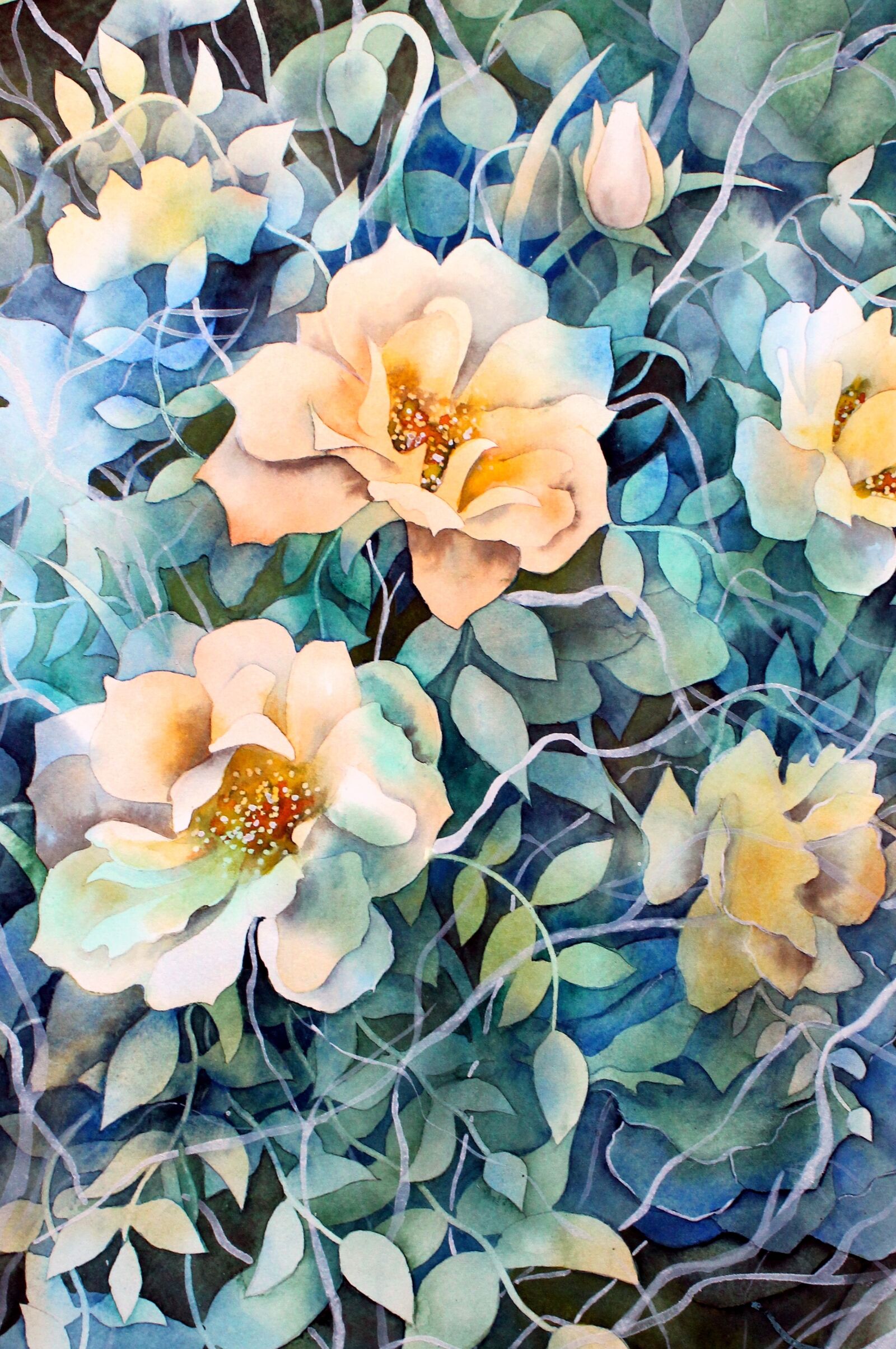 Canon EOS 1300D (EOS Rebel T6 / EOS Kiss X80) sample photo. Watercolour, watercolor, paint photography