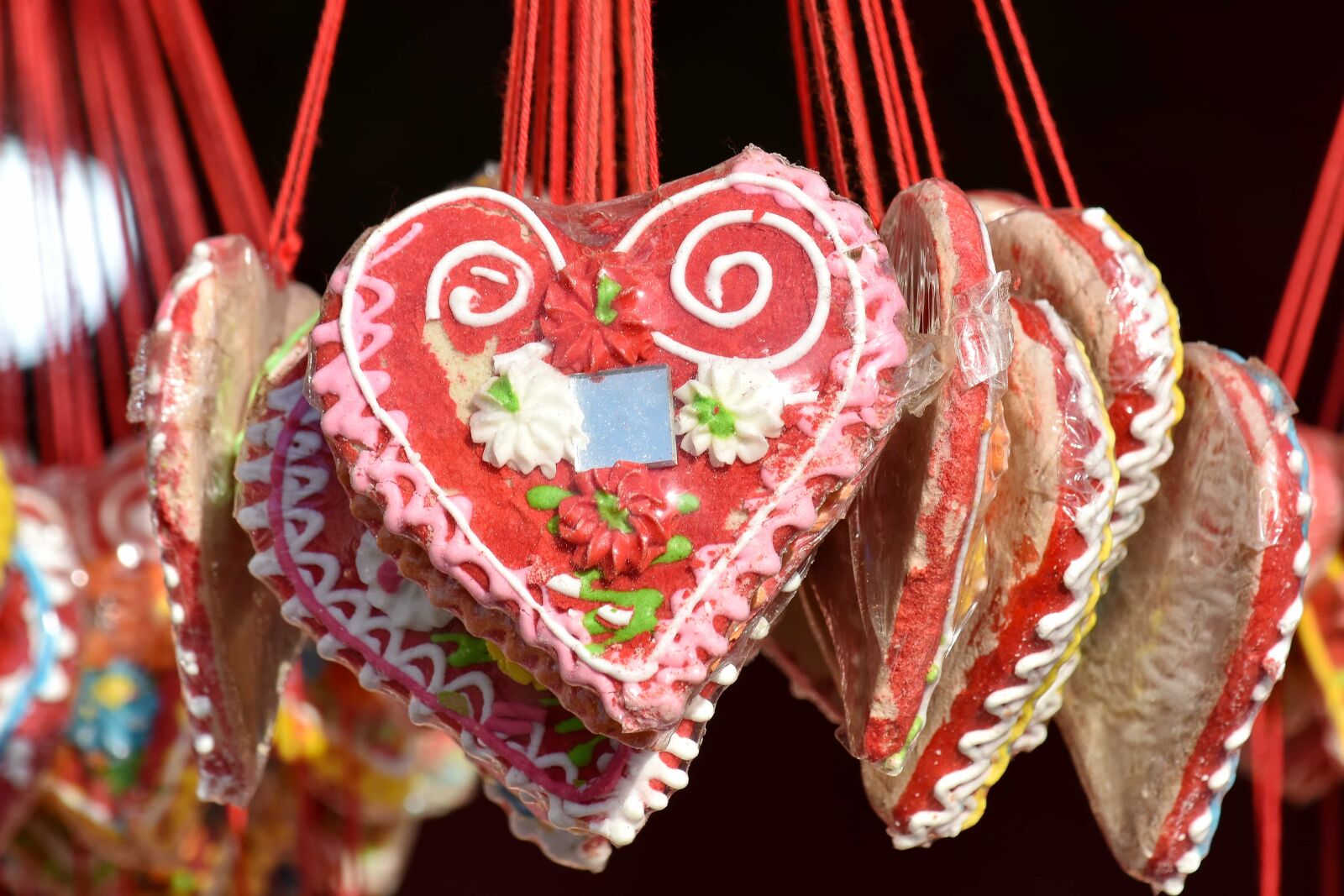 Nikon D5500 sample photo. Candy, craft, handmade, hanging photography