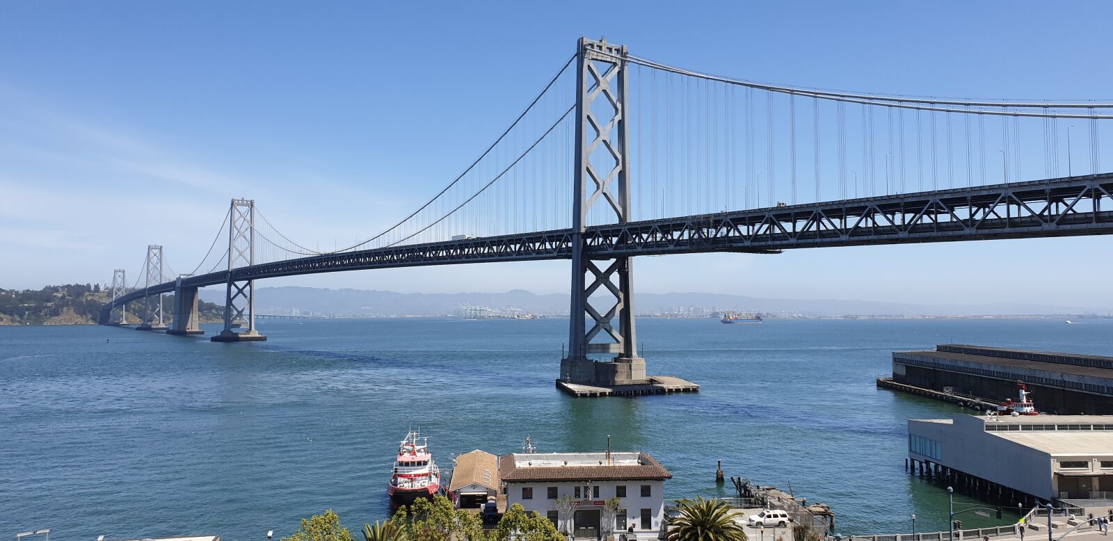 Samsung Galaxy Note9 sample photo. Bay bridge, oakland, california photography