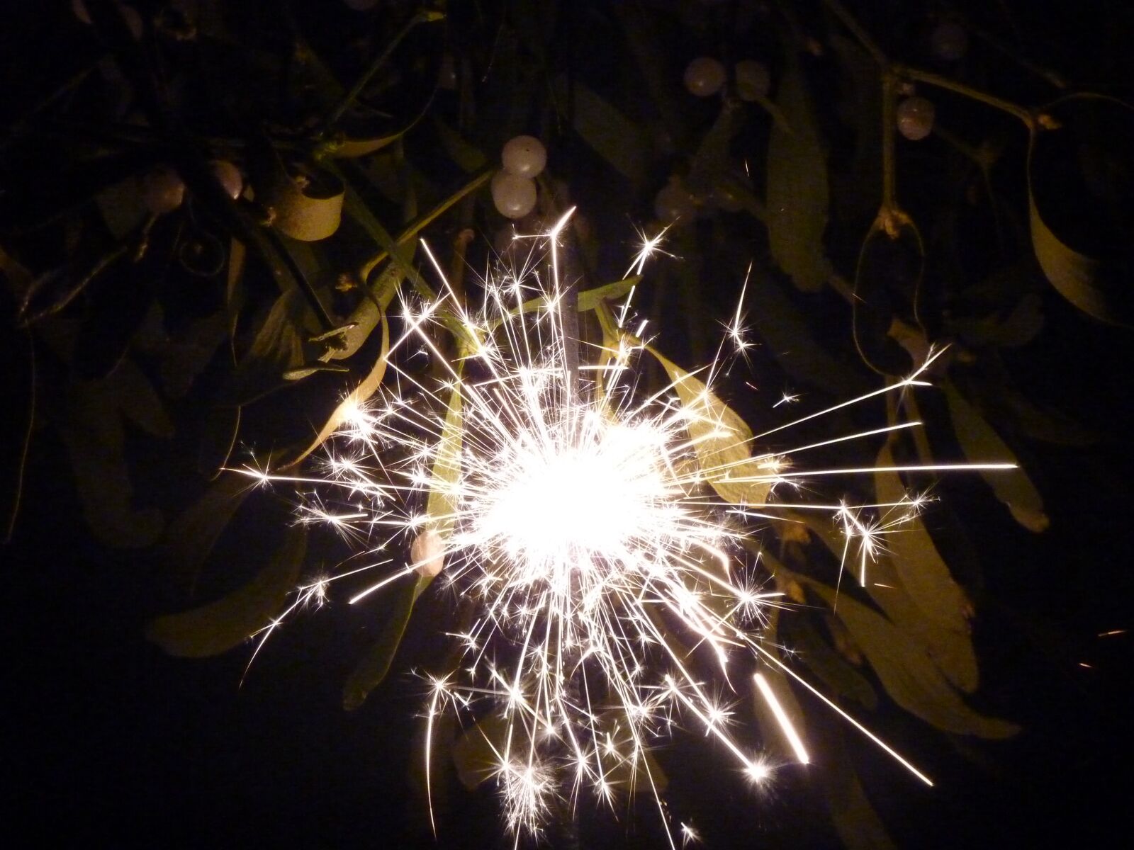 Panasonic DMC-TZ7 sample photo. Star splashes, sparkler, new photography