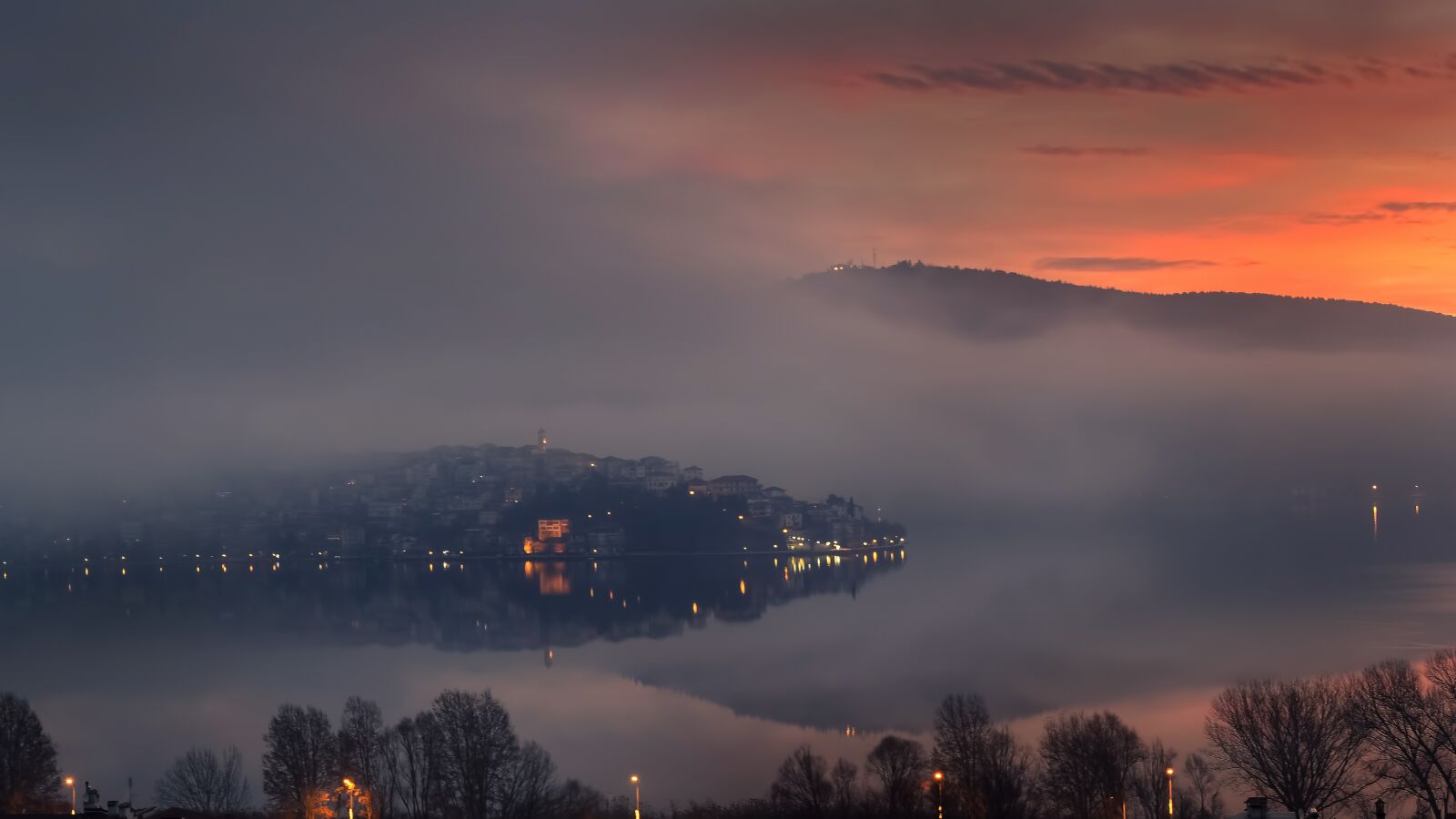 Nikon D5300 sample photo. Fog, colors, sunrise photography