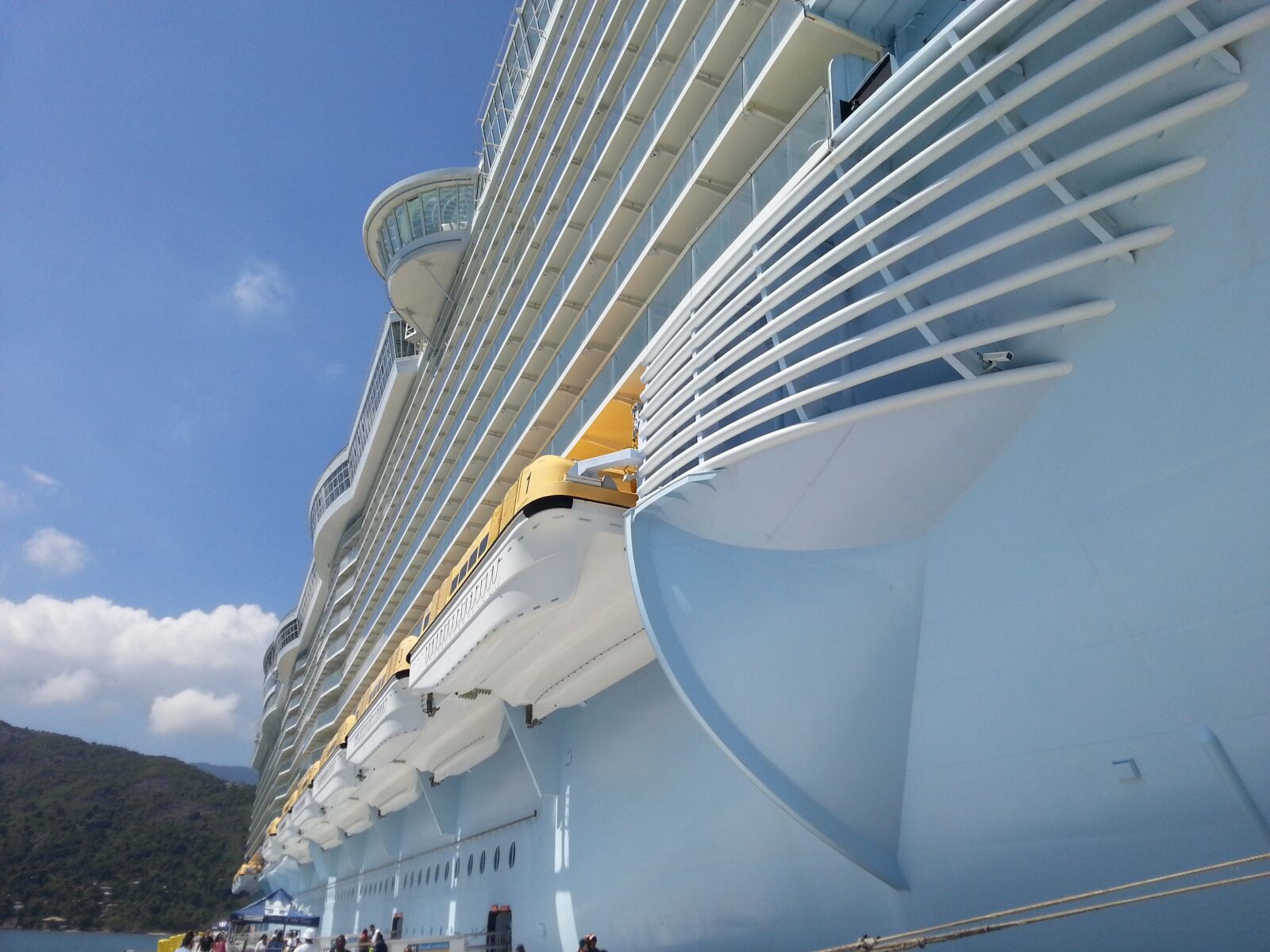 Samsung Galaxy S3 sample photo. Cruising, ship, vacation photography