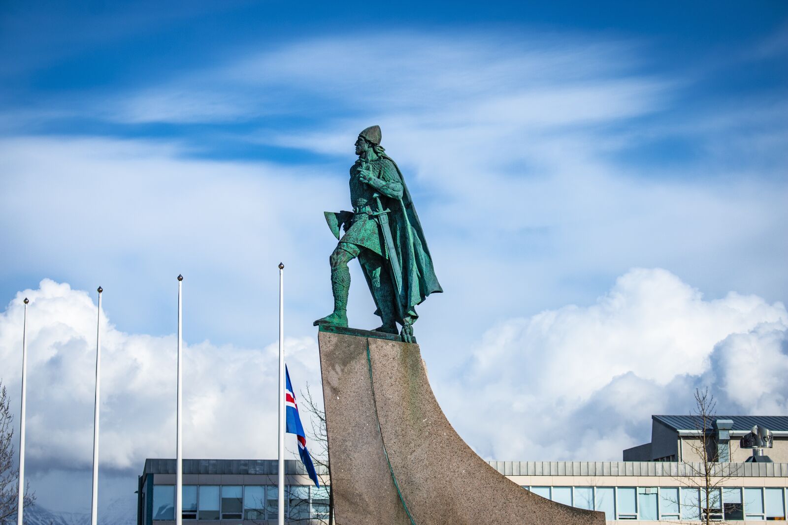 Canon EOS 70D sample photo. Iceland, reykjavik, leif eriksson photography