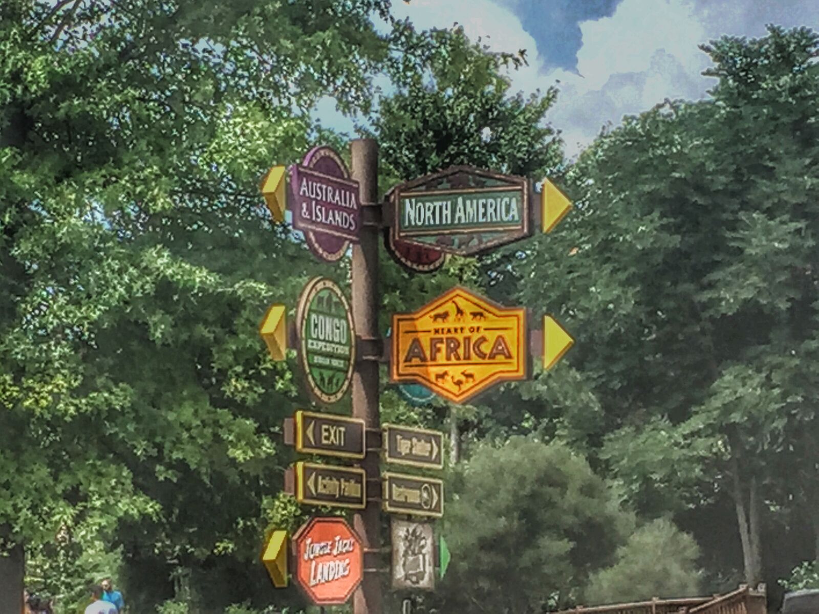 Apple iPhone 6 sample photo. Signs, zoo photography