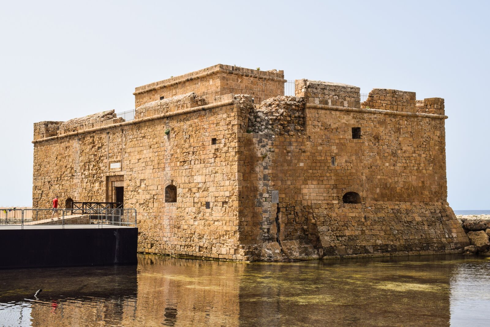 Nikon D3300 sample photo. Cyprus, paphos, castle photography