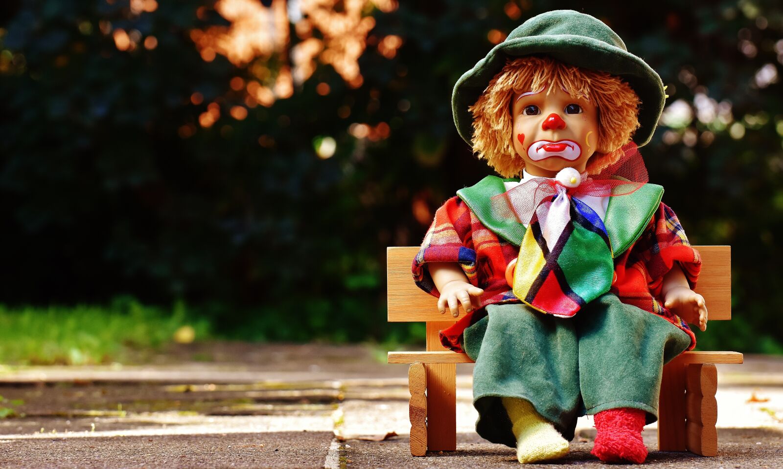 Nikon D7200 sample photo. Doll, clown, sad photography