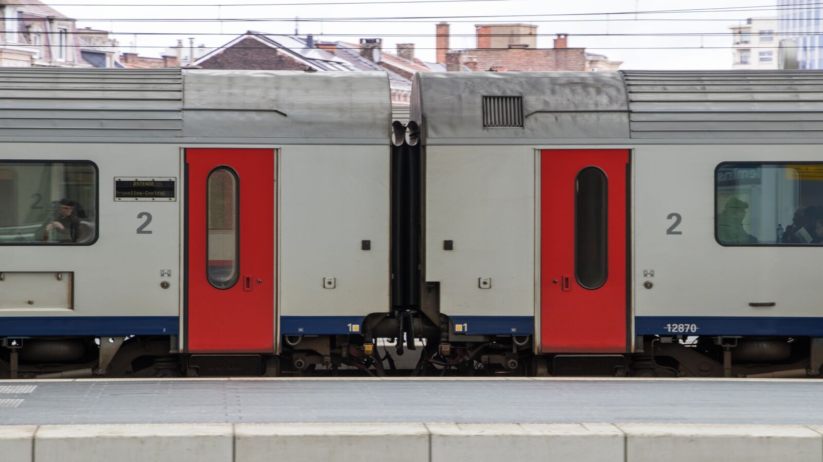 Canon EOS 80D sample photo. Train, railway station, railroad photography
