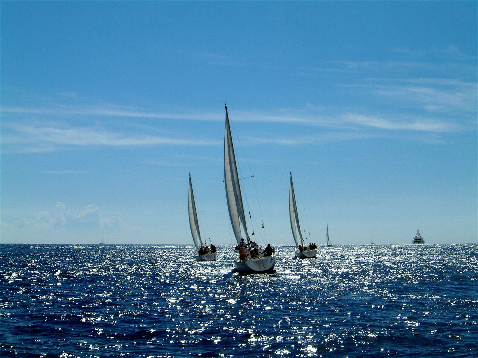 Fujifilm FinePix F601 ZOOM sample photo. Sailing, sailboats, mediterranean photography