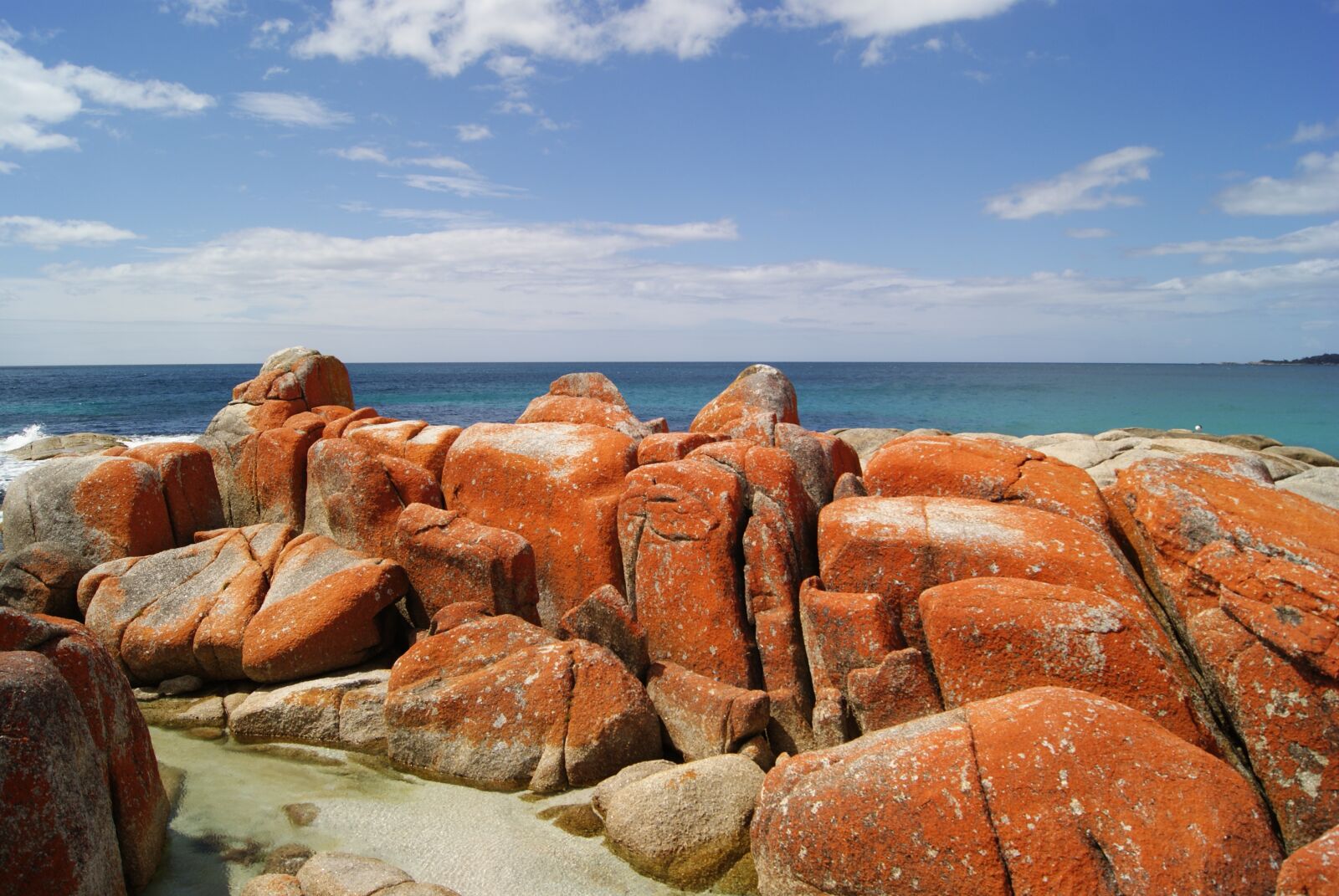 Sony Alpha DSLR-A230 sample photo. Bay of fires, tasmania photography
