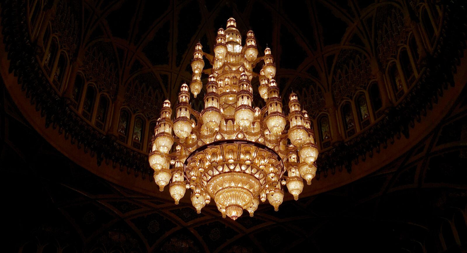 HUAWEI LYA-L29 sample photo. Chandelier, oman, islamic photography