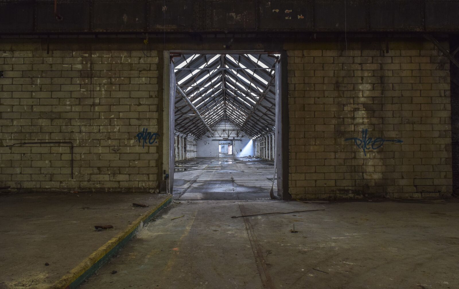 Nikon D3300 sample photo. Lost places, factory building photography