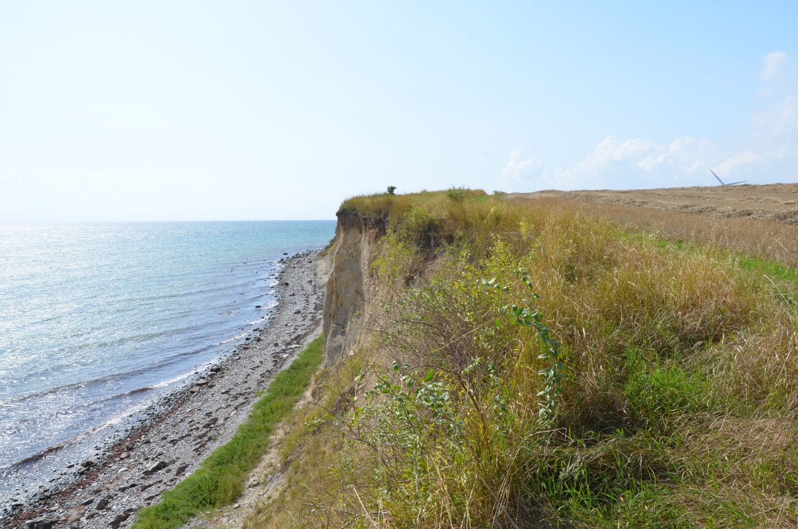 Nikon D5100 sample photo. Denmark, baltic sea, cliff photography