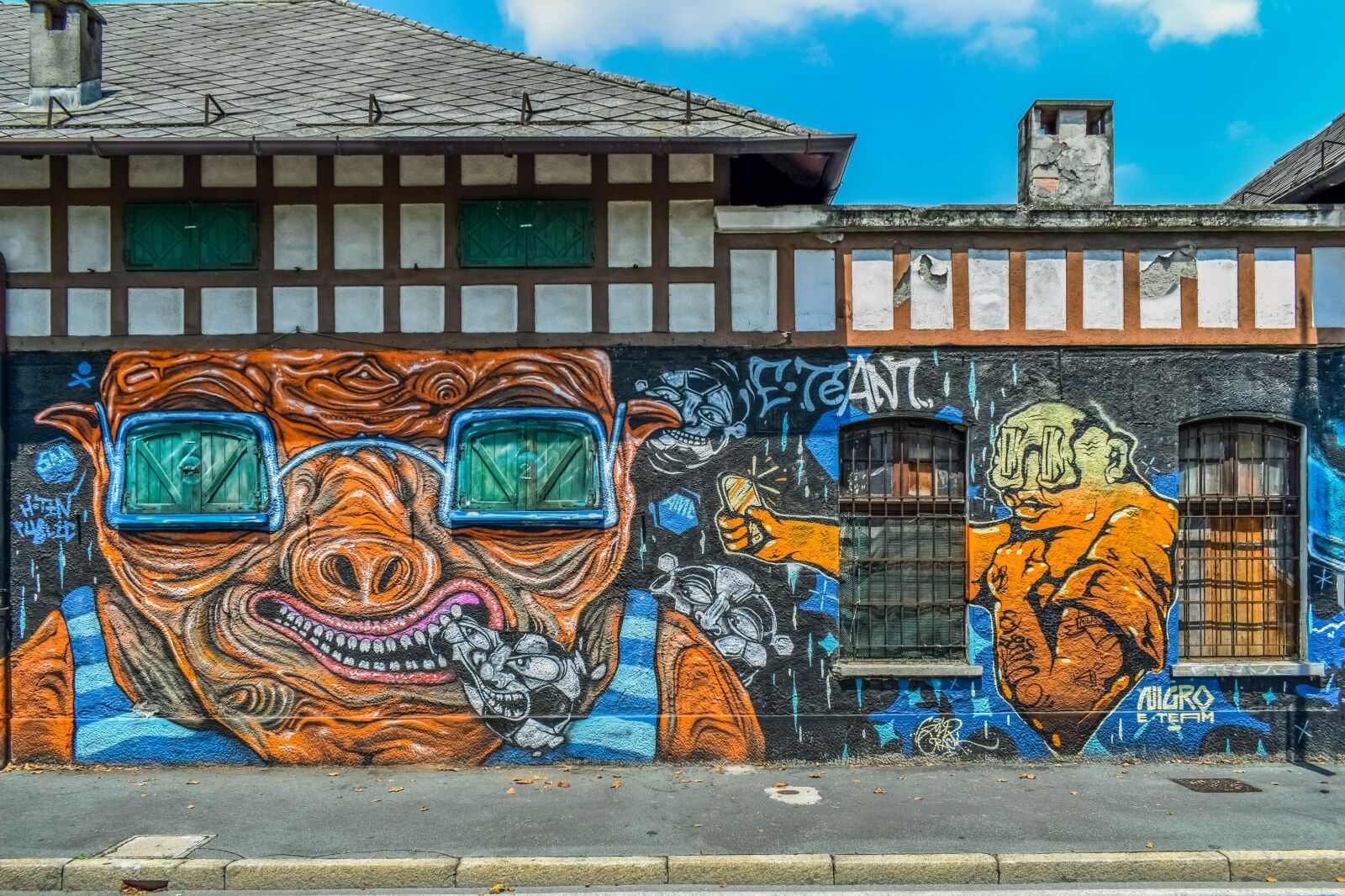 Nikon D3300 sample photo. Graffiti, wall, urban photography