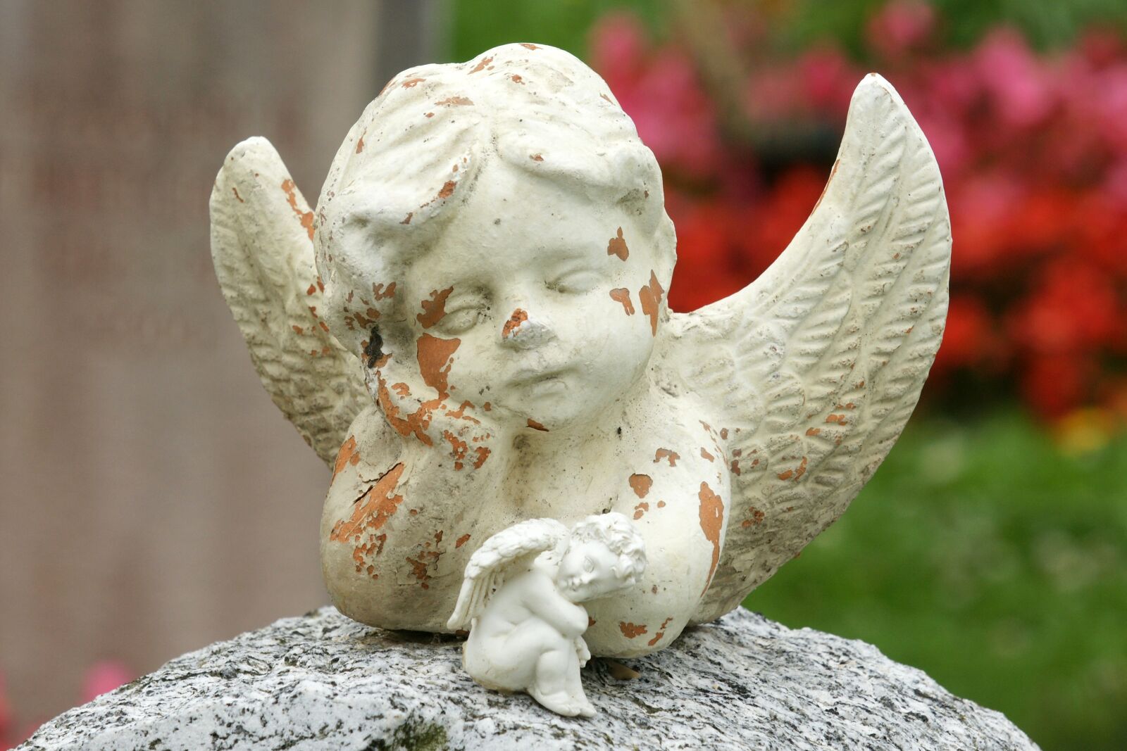 Sony Alpha DSLR-A700 sample photo. Angel, sculpture, harmony photography