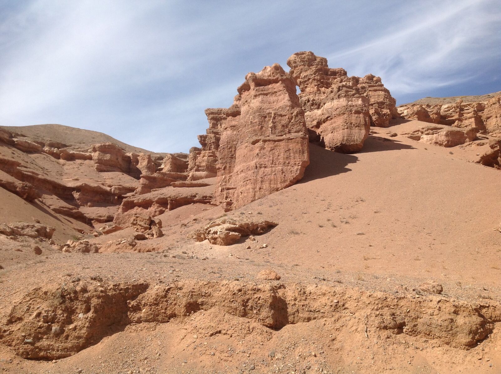 iPad back camera 4.28mm f/2.4 sample photo. Kazakhstan, canyon, charyn photography
