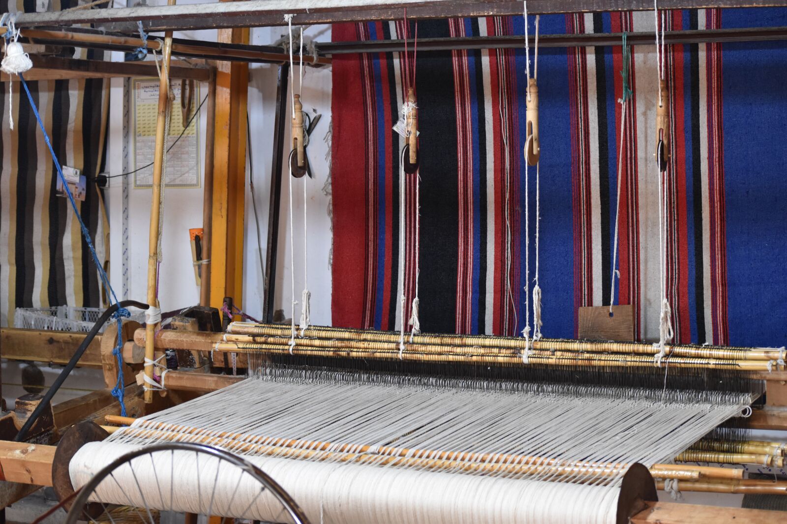 Nikon D5500 sample photo. Weaving, business, morocco photography