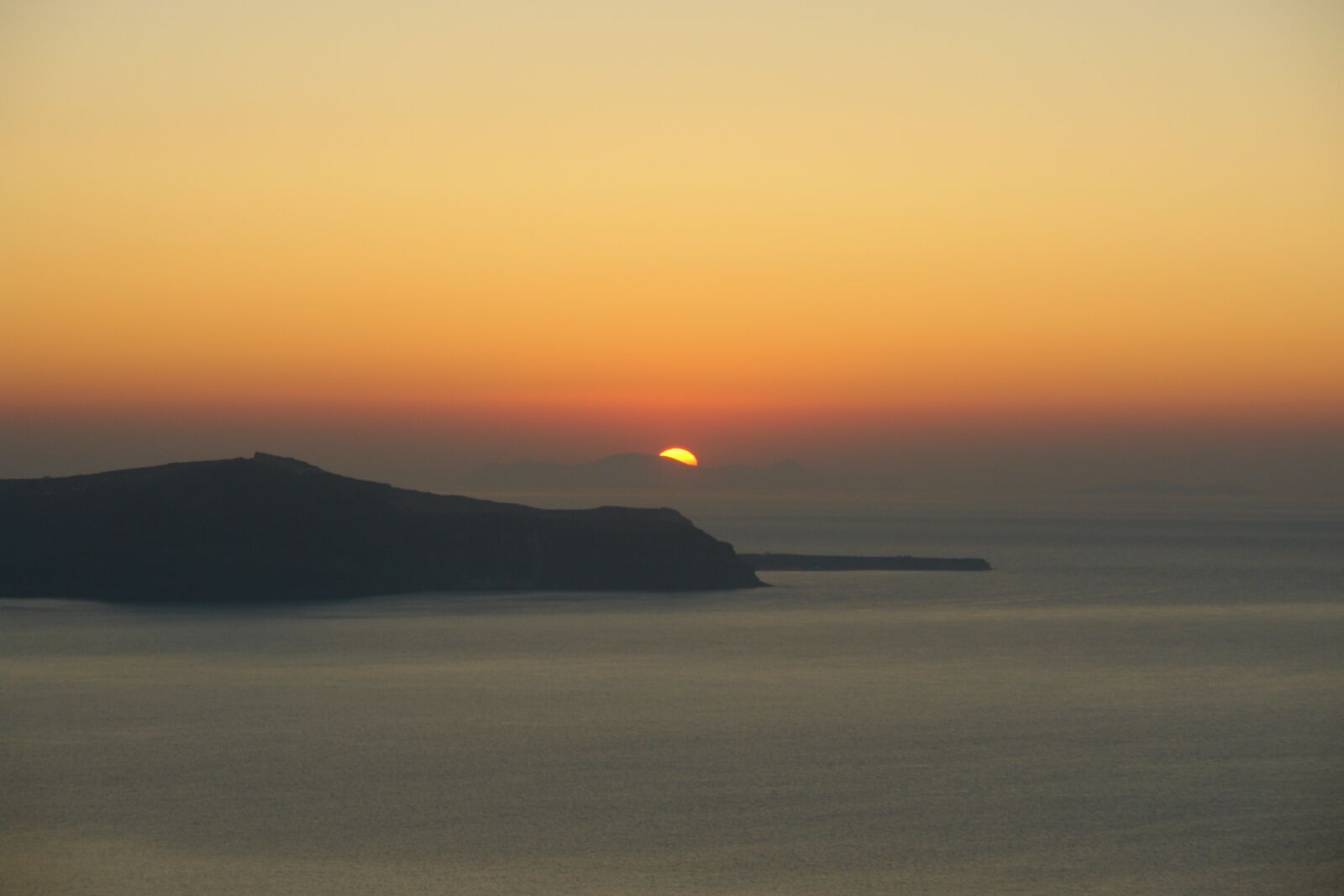 Sony DSC-R1 sample photo. Santorini, sunset, greece photography