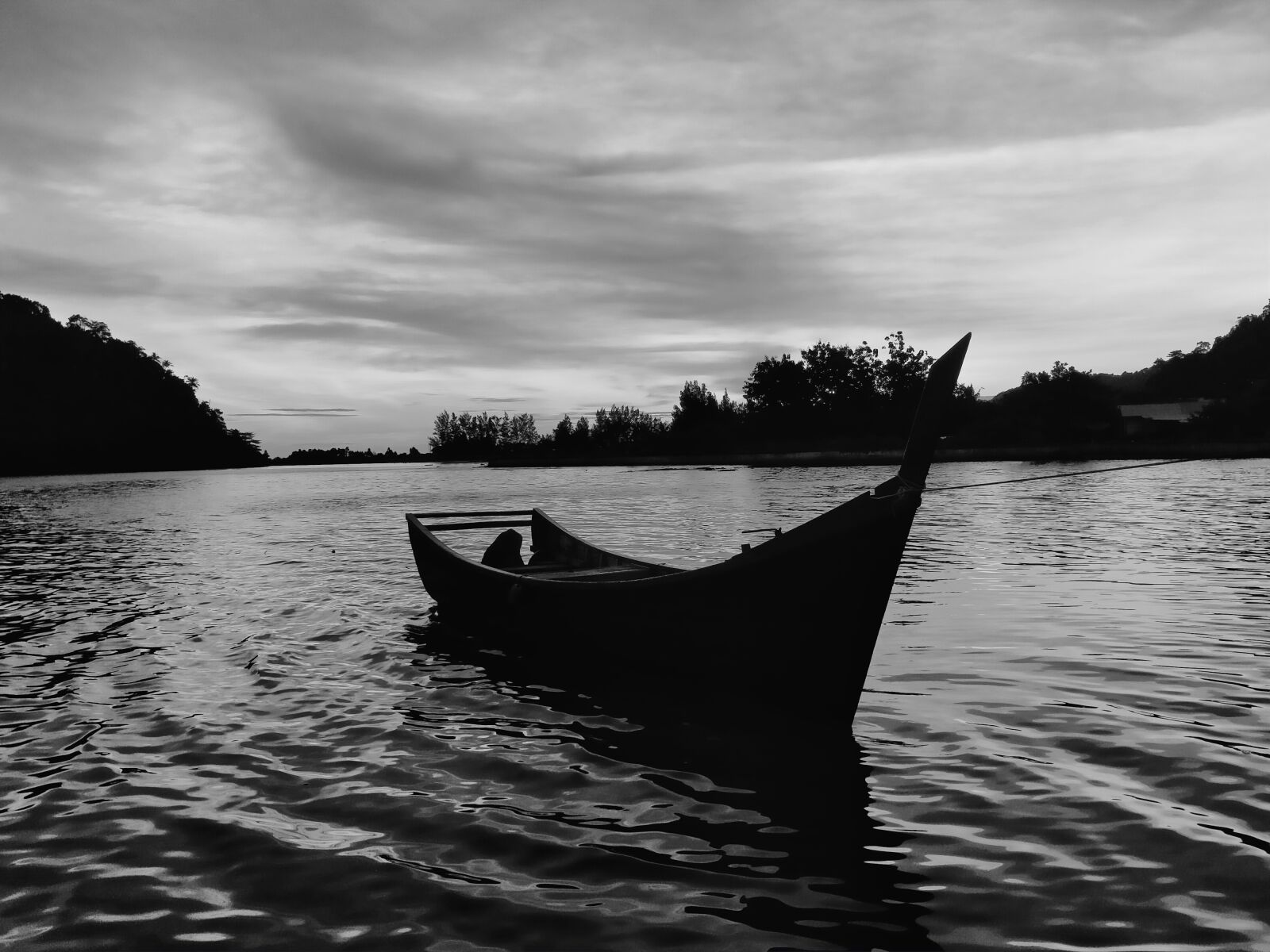 OPPO A5 2020 sample photo. Boats, traditional boat, fisherman photography