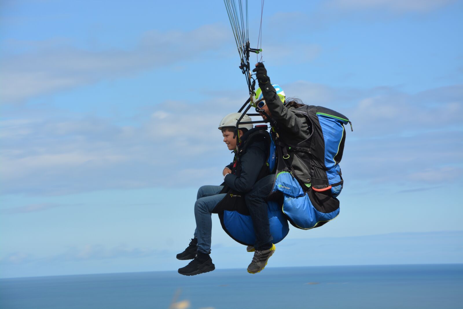Nikon D5200 sample photo. Paragliding, paraglider, sailing photography